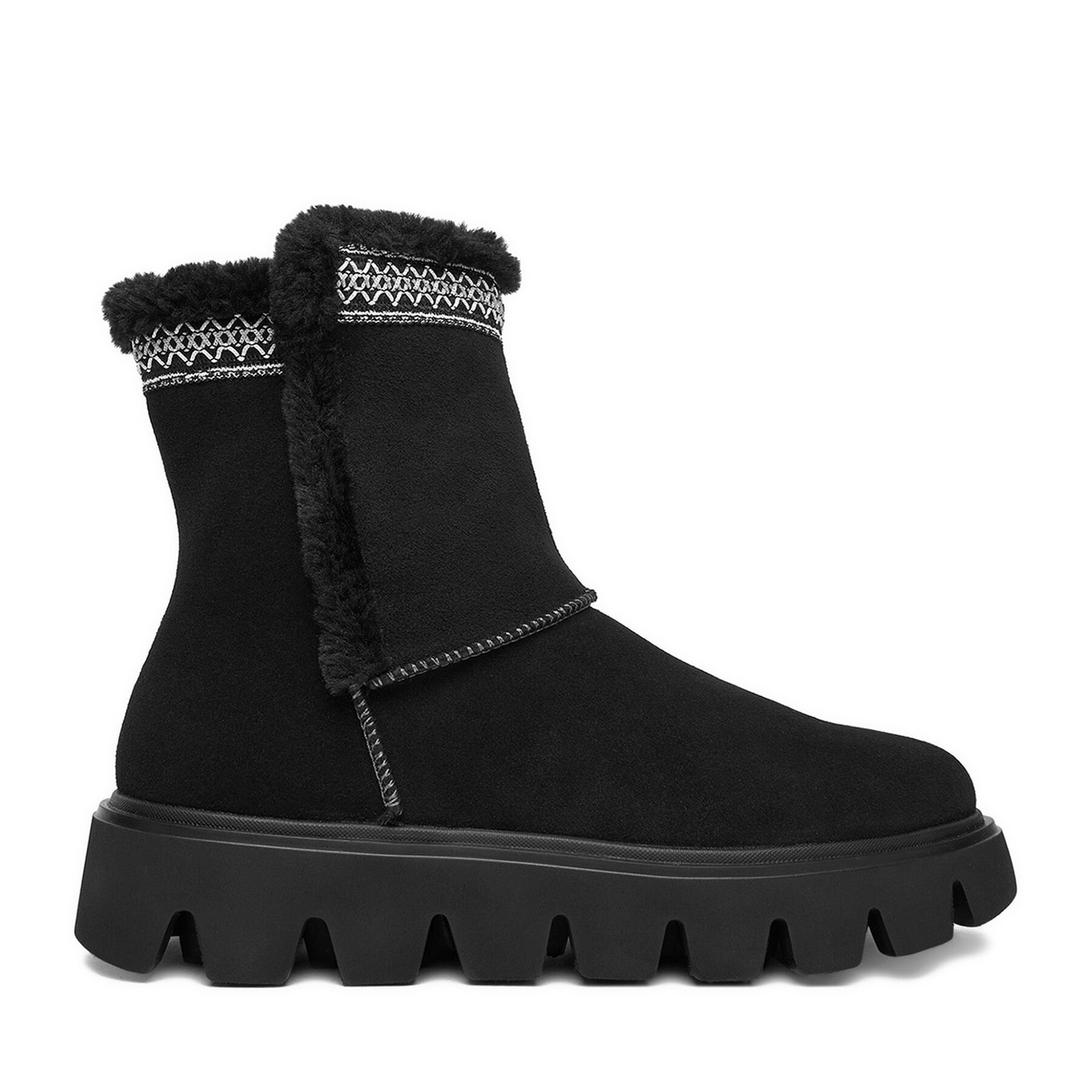 Rieker Botki CEO-W2075-00 Czarny