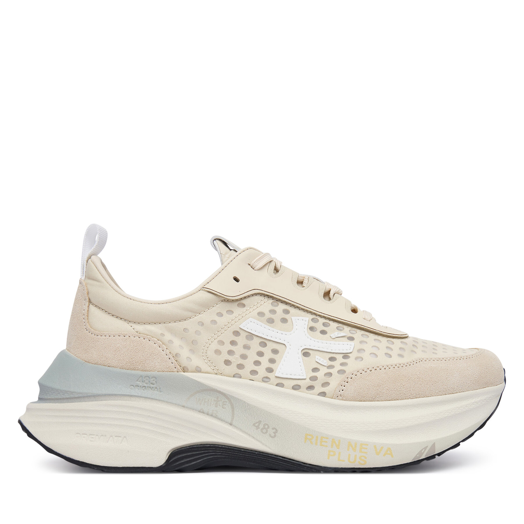 Premiata Sneakersy Hill Var 8242 Beżowy jasny