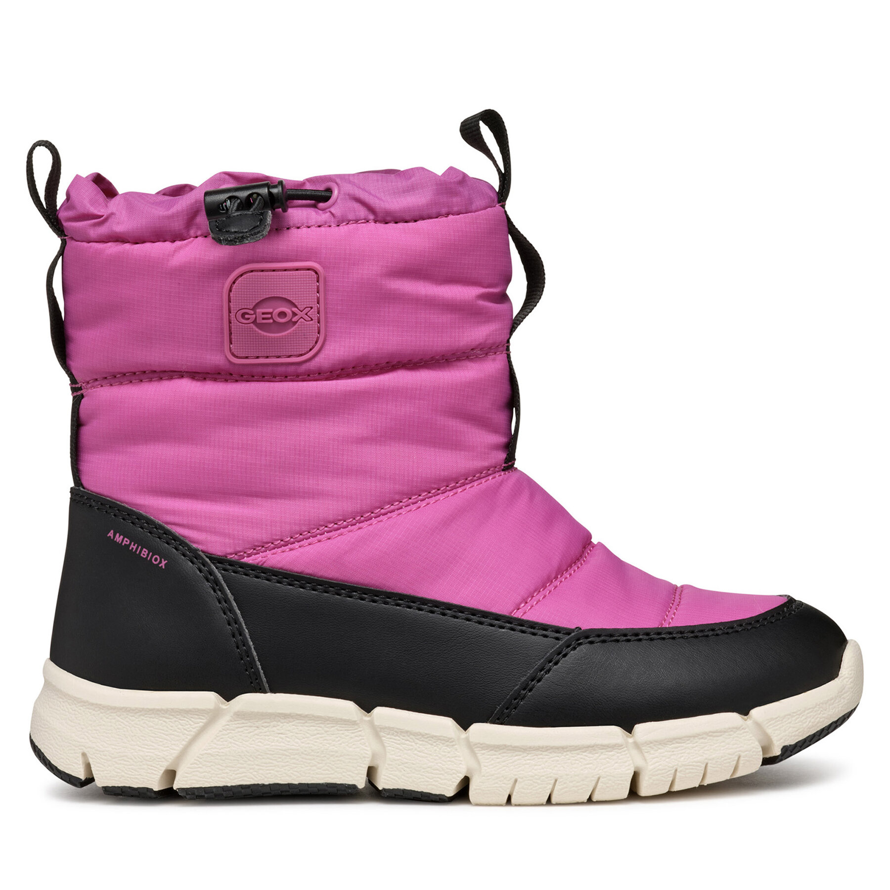 Geox Śniegowce J Flexyper Girl B Ab J46APB 0FU54 C8062 S Różowy