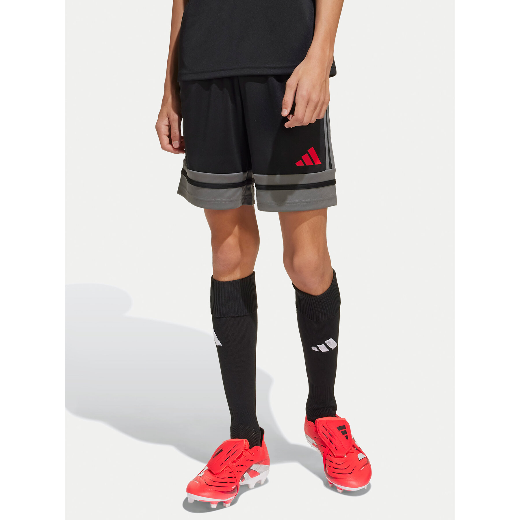 adidas Szorty sportowe Squadra 25 JN4448 Czarny Regular Fit