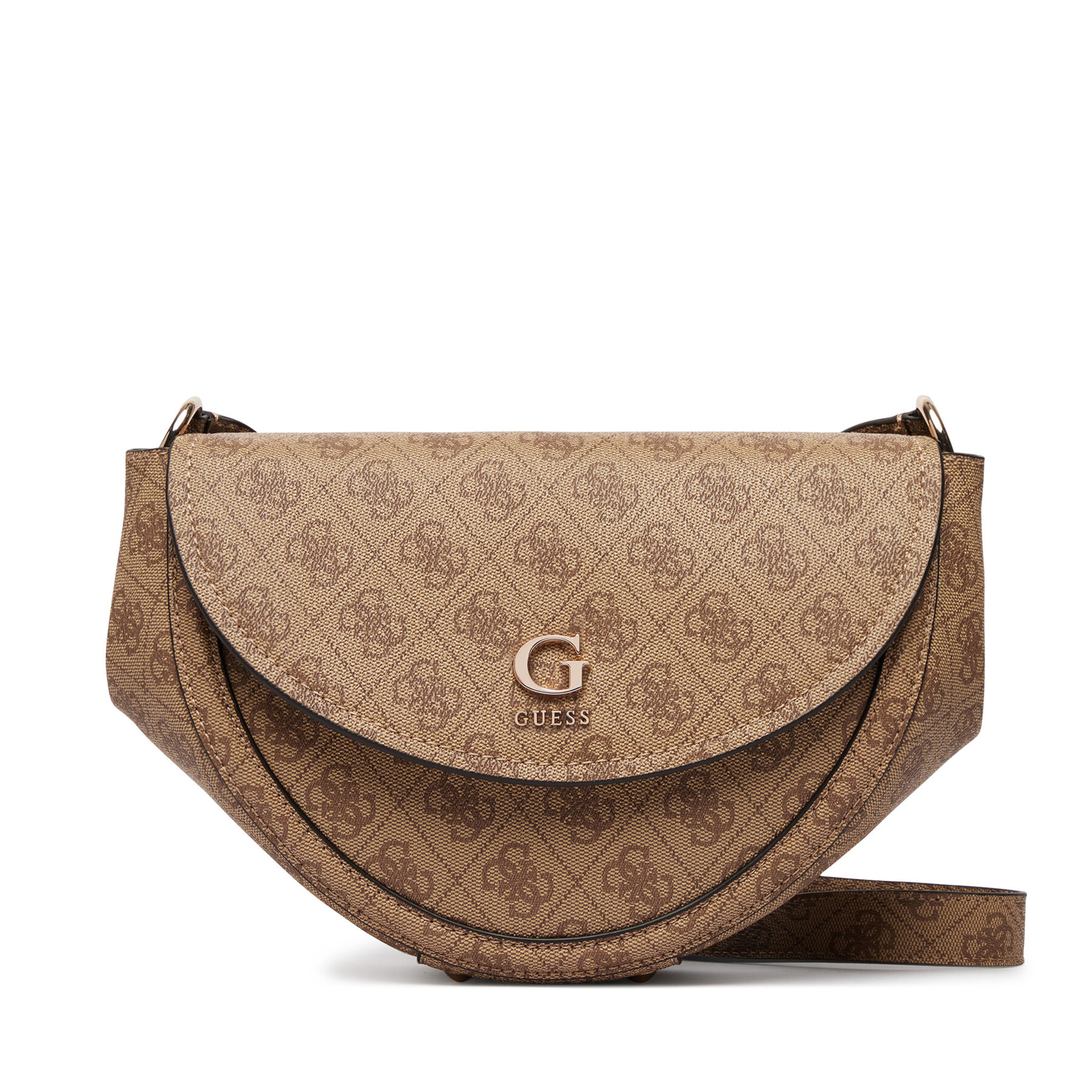 Guess Torebka Coleen Logo HWSG97 56210 Beżowy