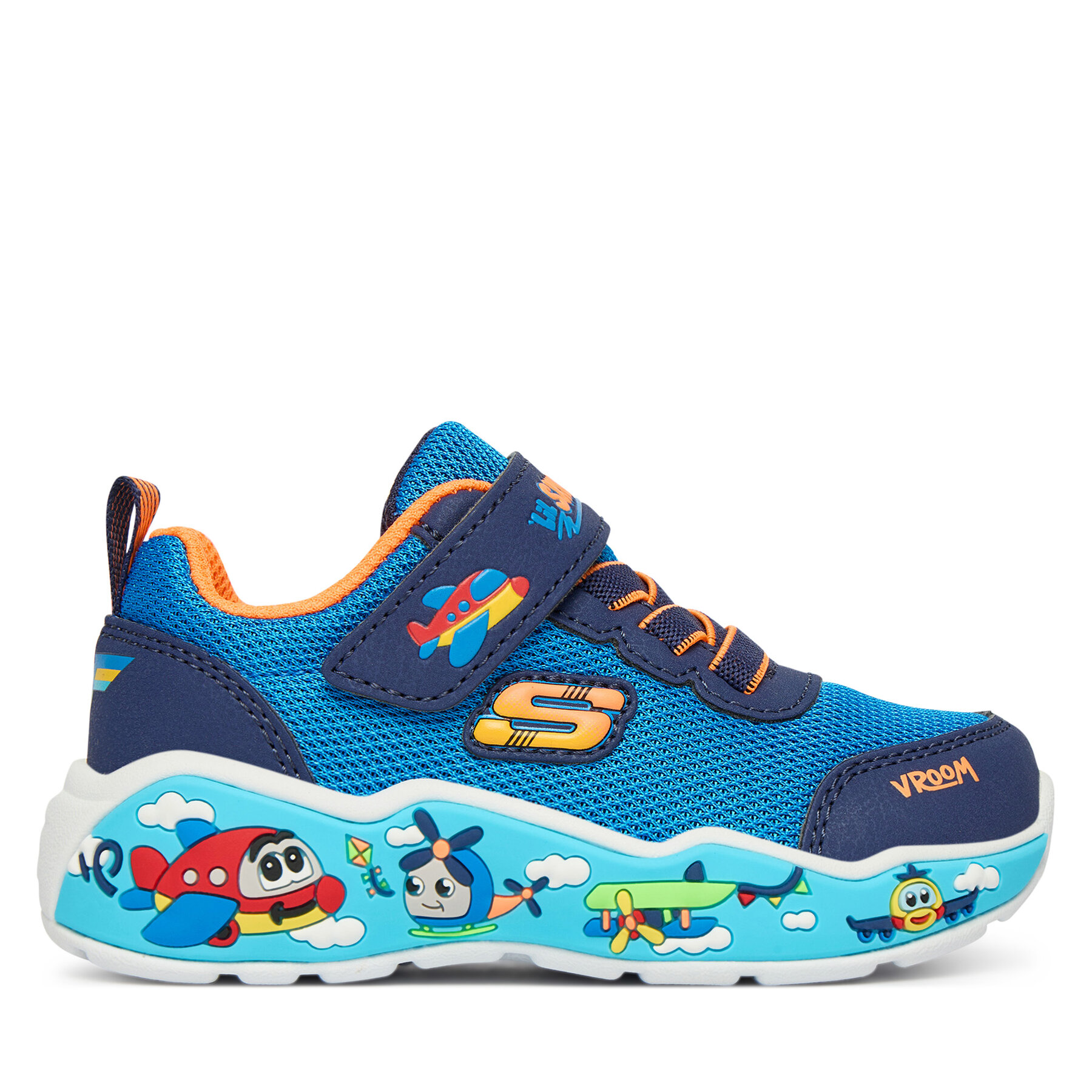 Skechers Sneakersy Play Scene 407312N/BLNV Niebieski