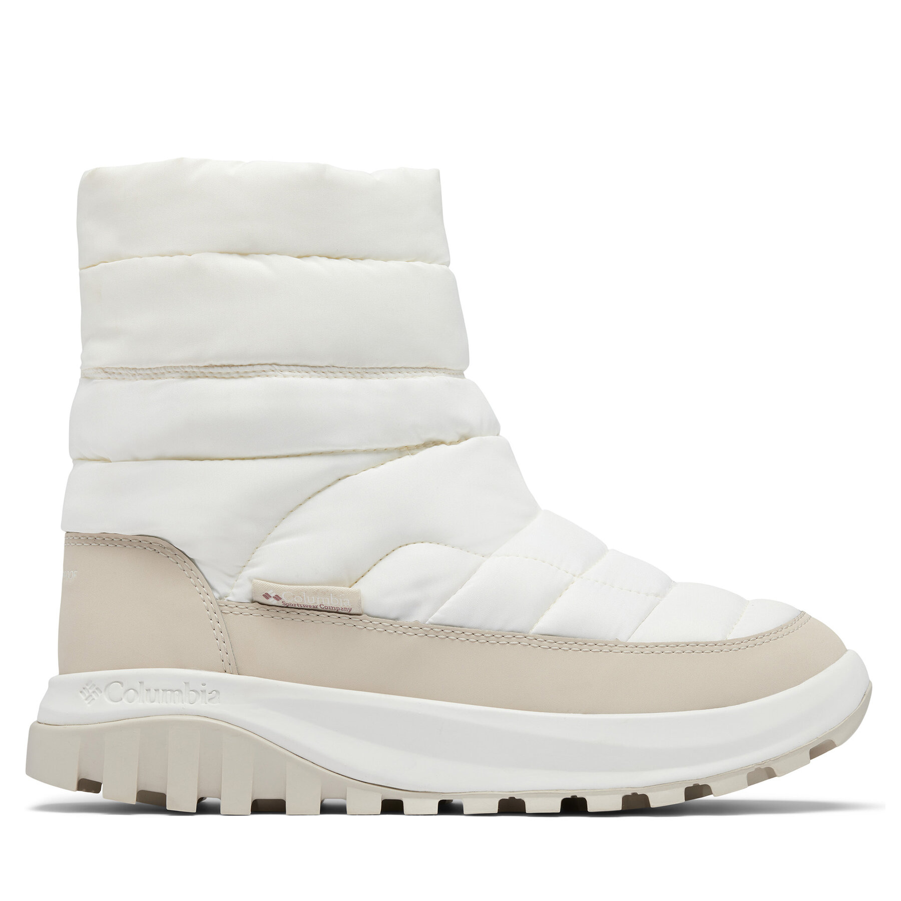 Columbia Śniegowce Snowtrot Mid 2075111 Biały