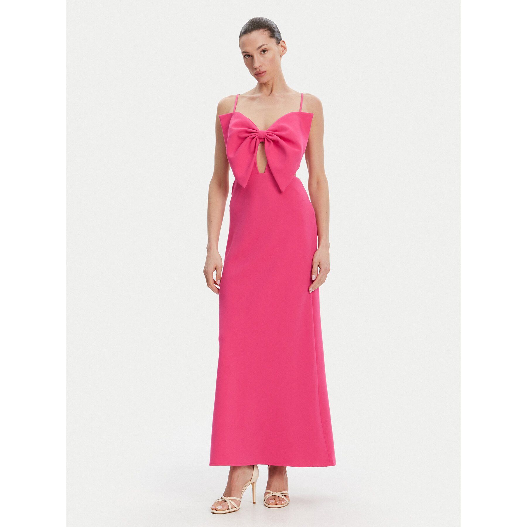 Bardot Sukienka wieczorowa Paula Bow 59621DB Różowy Regular Fit