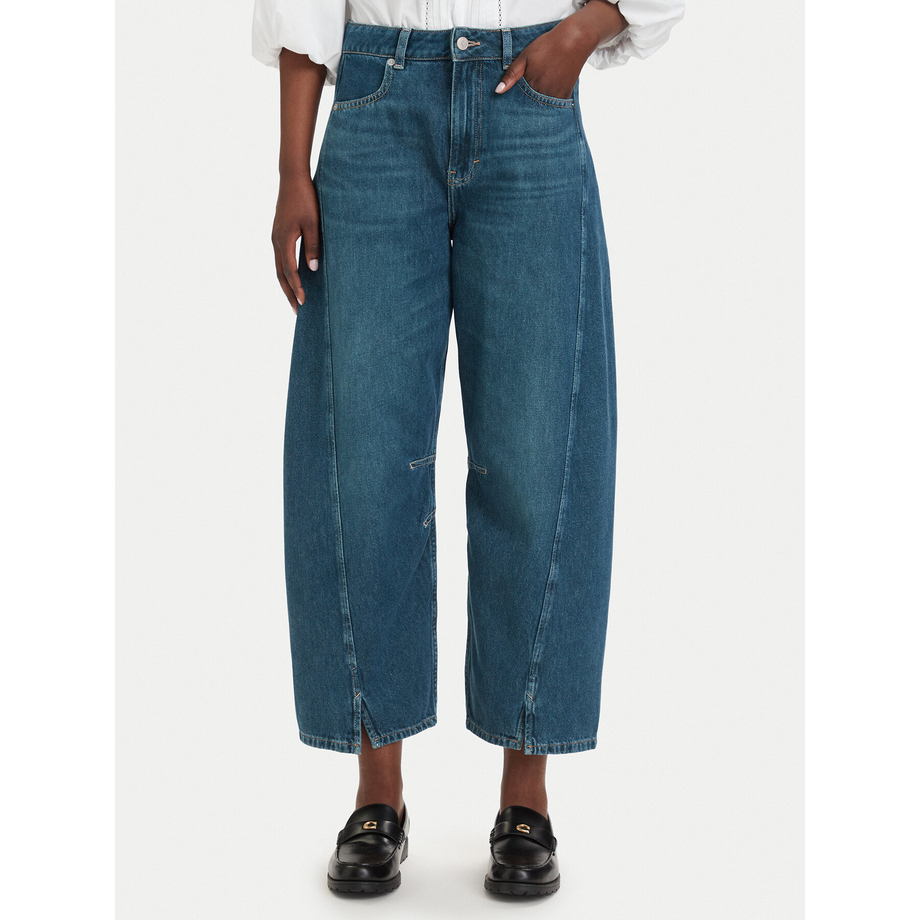 BOSS Jeansy Diana 50564404 Niebieski Relaxed Fit