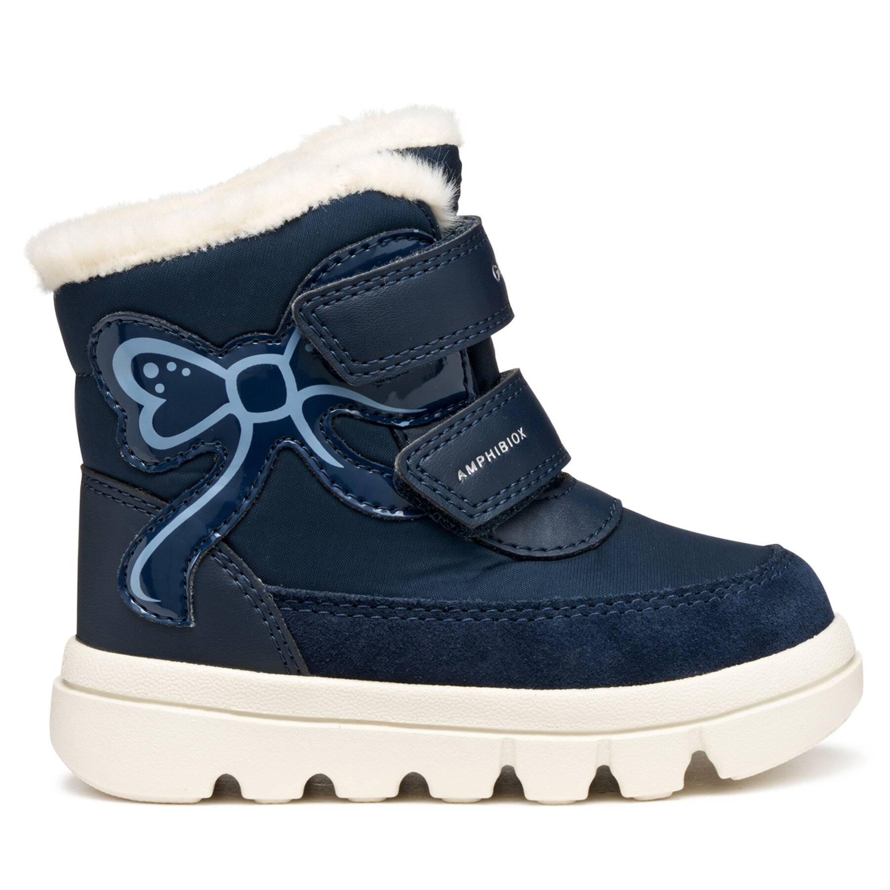 Geox Kozaki B Willaboom B A B565AA 0FU22 C4002 S Granatowy