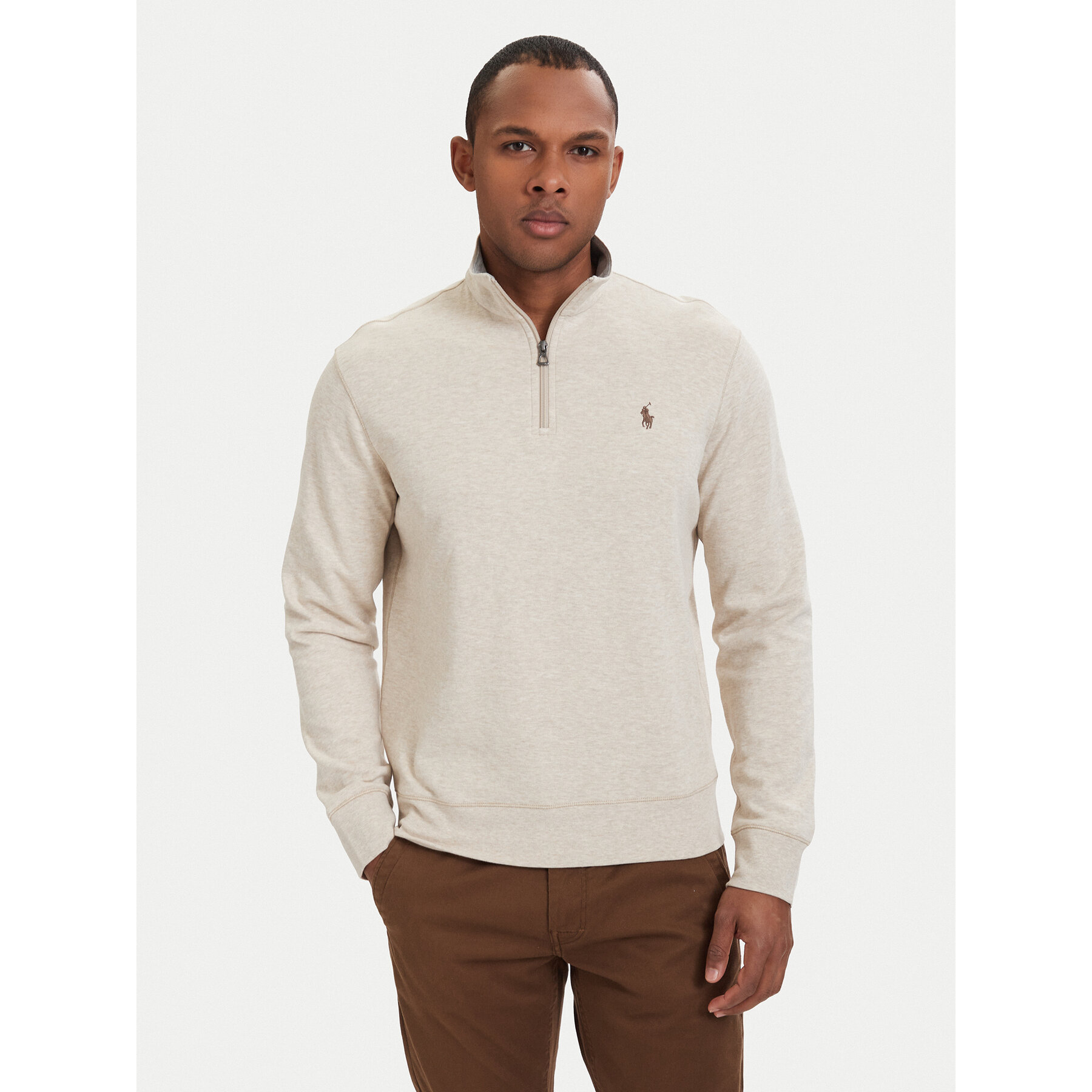 Polo Ralph Lauren Bluza 710812963017 Beżowy jasny Regular Fit