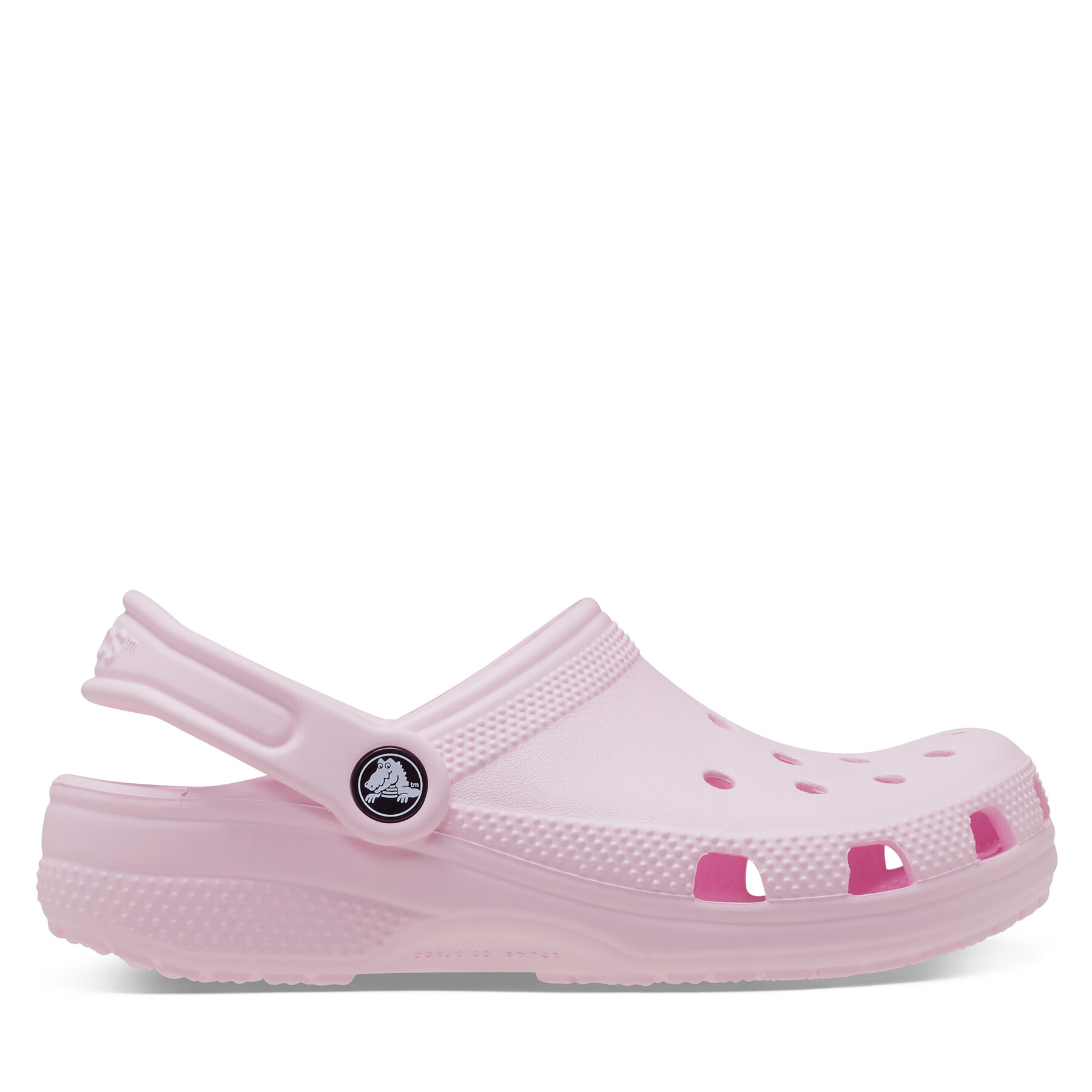 Crocs Klapki Classic Clog T 206990 Różowy