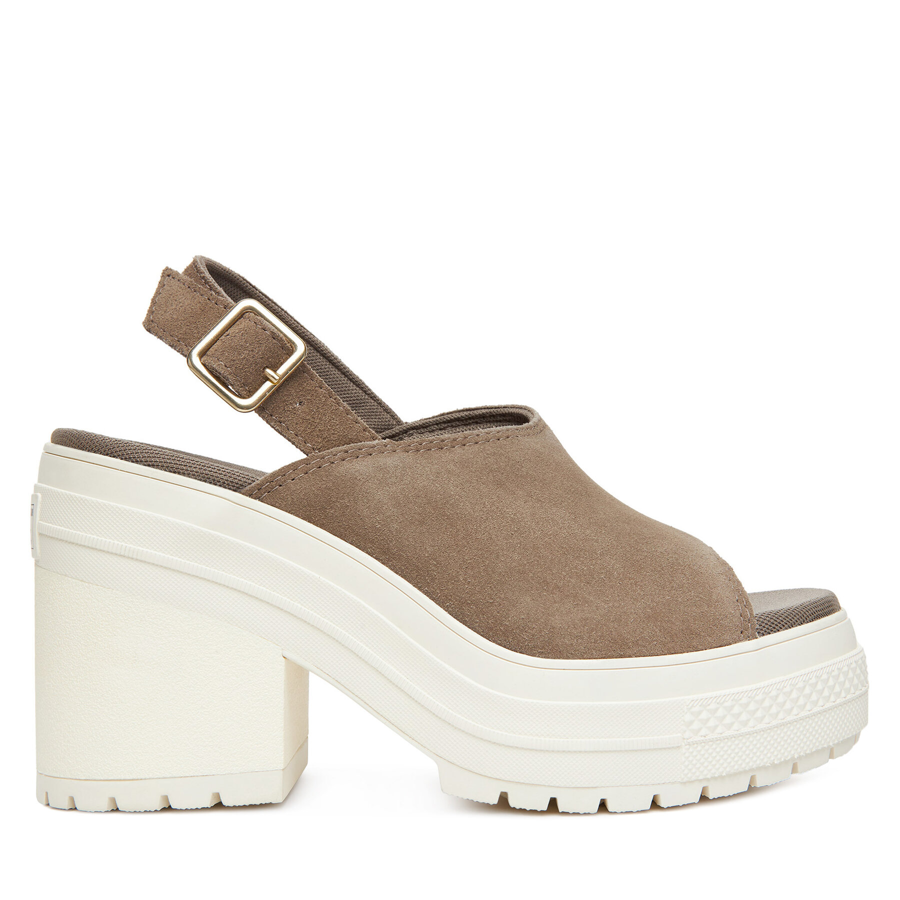 Converse Sandały Chuck 70 De Luxe Heel Mule A15071C Zielony