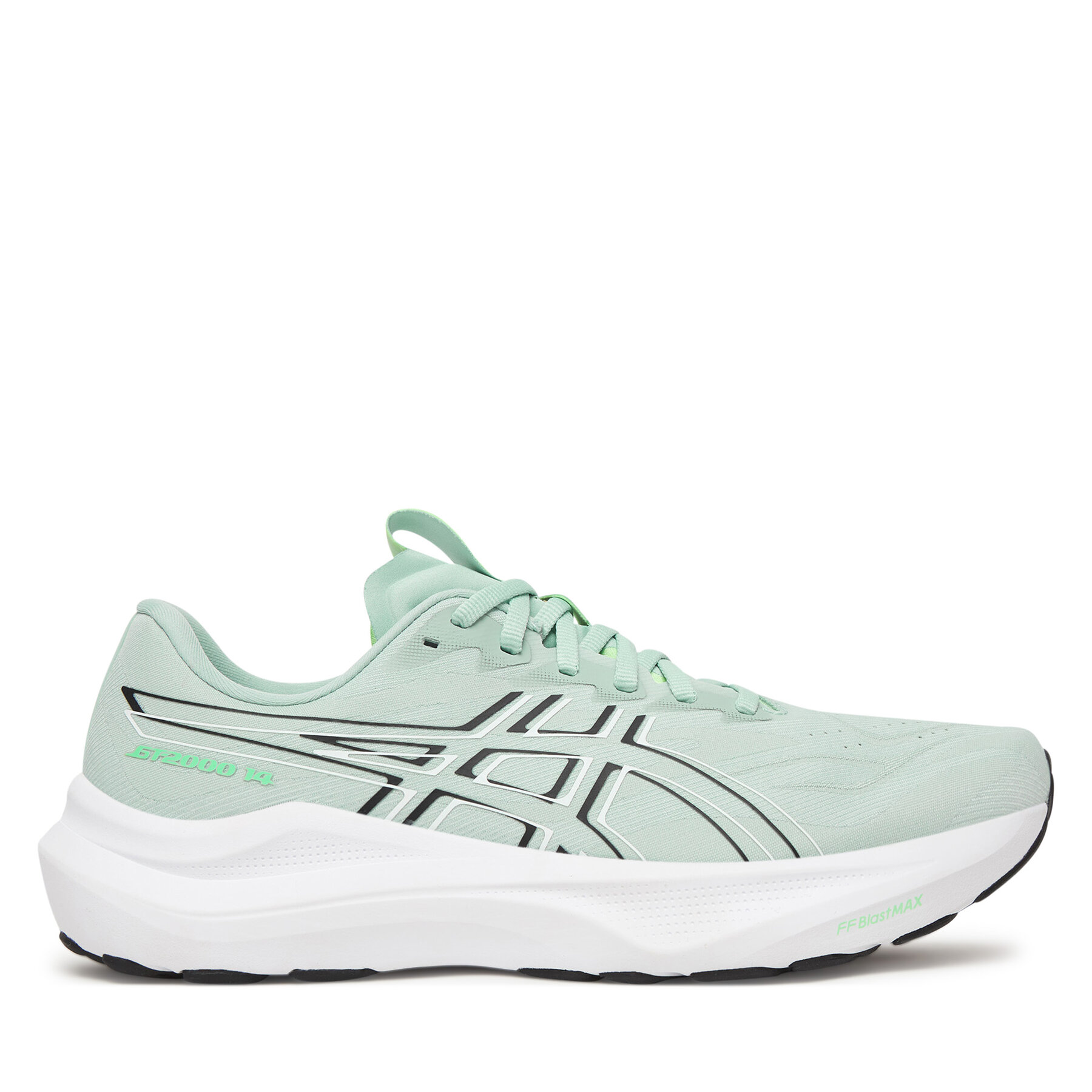 Asics Buty do biegania Gt-2000 14 1011C056 Zielony