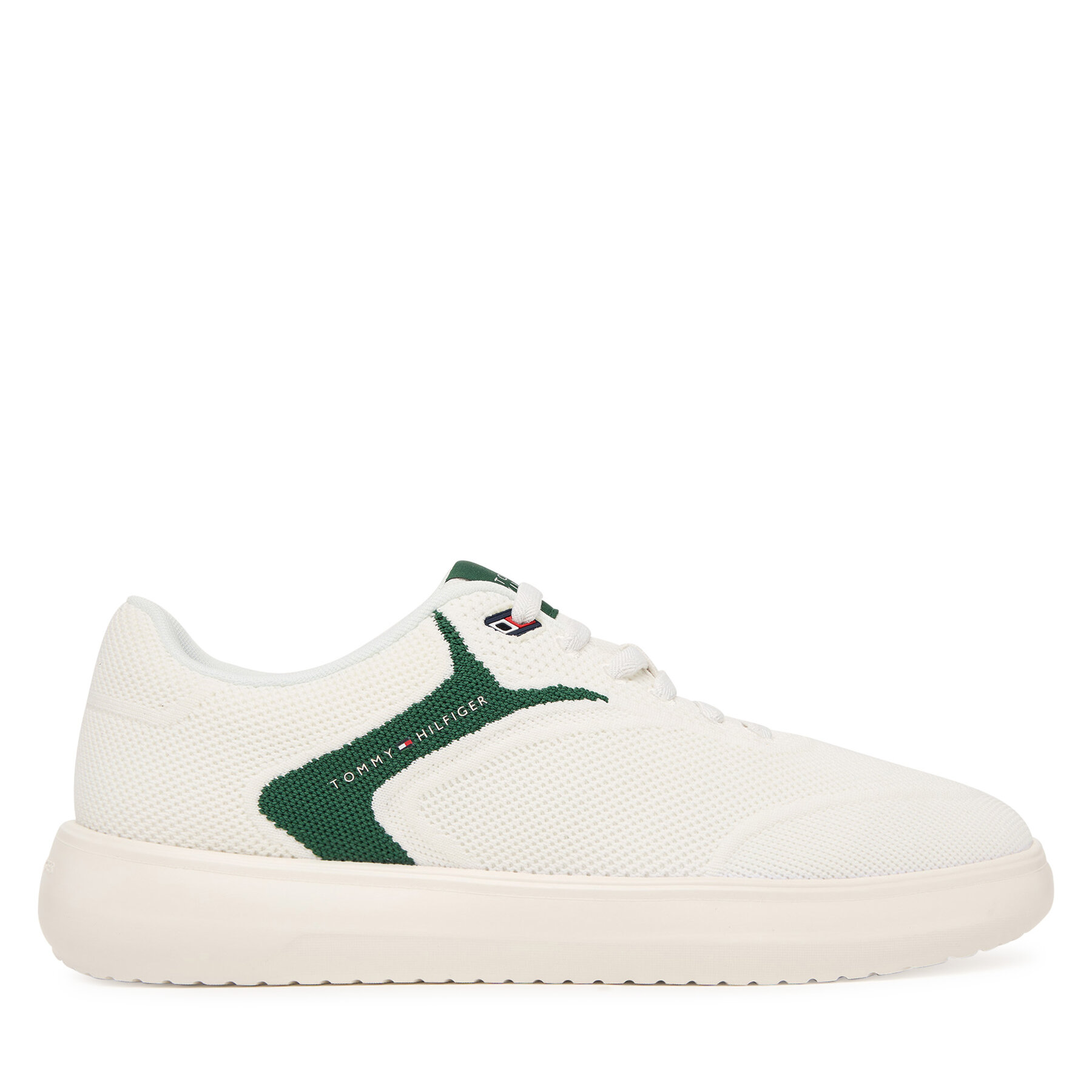 Tommy Hilfiger Sneakersy Th Modern Lightcup Knit FM0FM05886 Biały