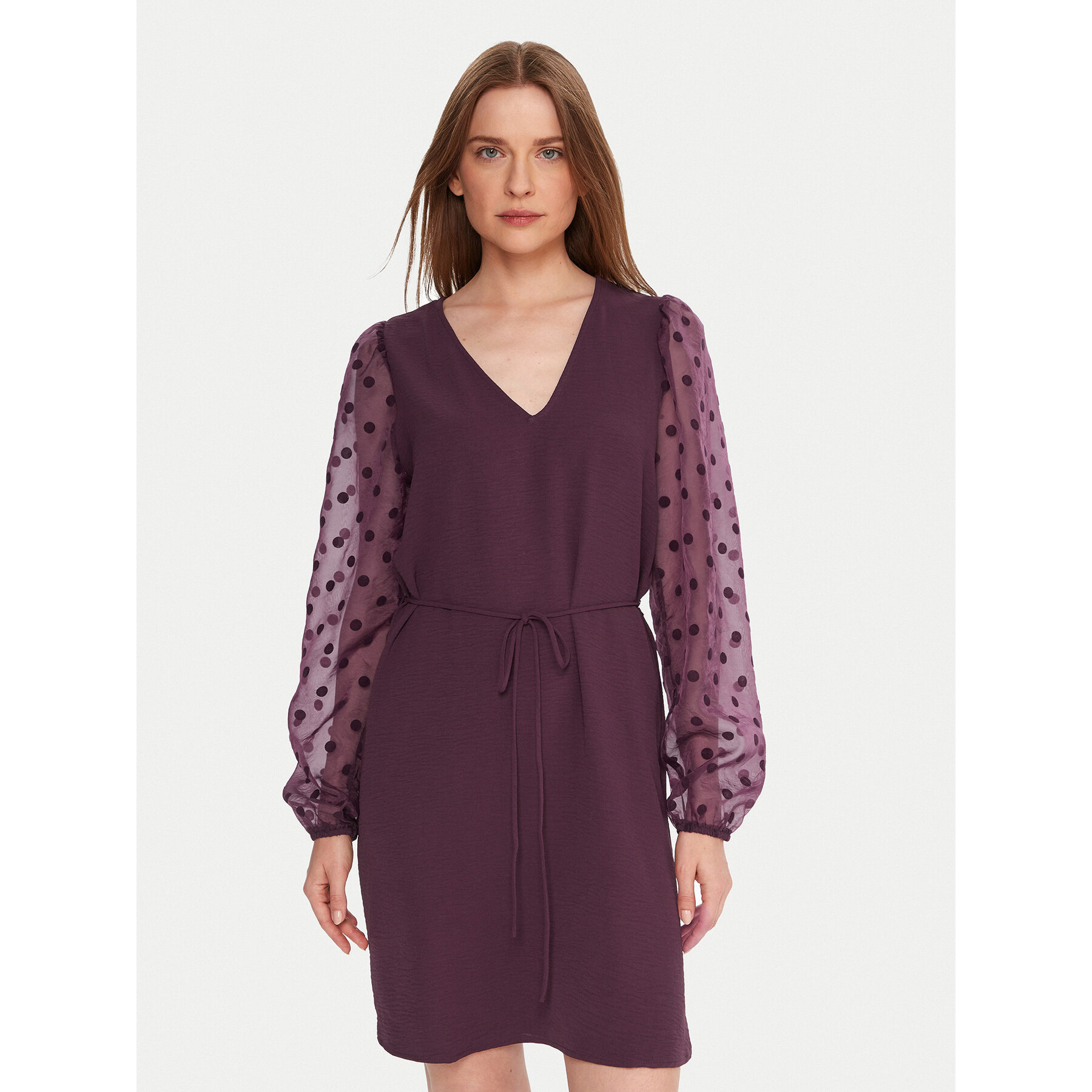 Vero Moda Sukienka koktajlowa Alva 10337473 Fioletowy Regular Fit