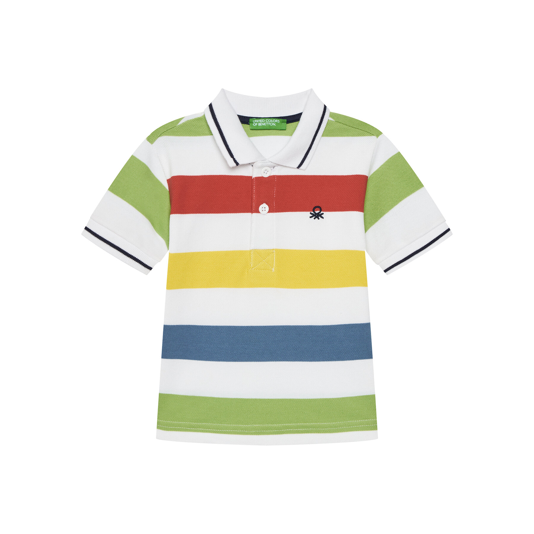 United Colors Of Benetton Polo 39QAG300V Kolorowy Regular Fit
