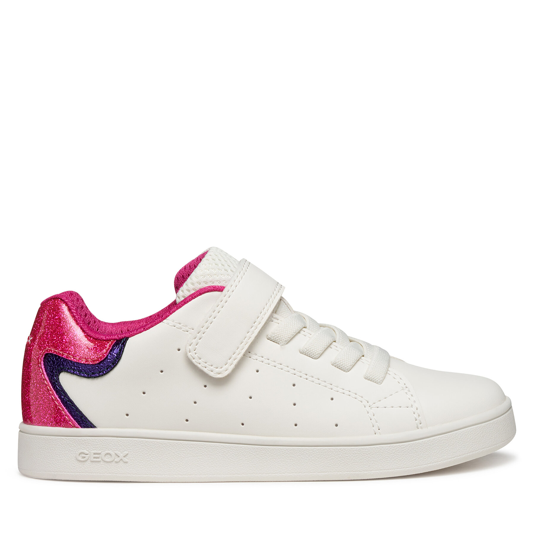 Geox Sneakersy J Eclyper J36LRA 0BCKC C0563 D Biały