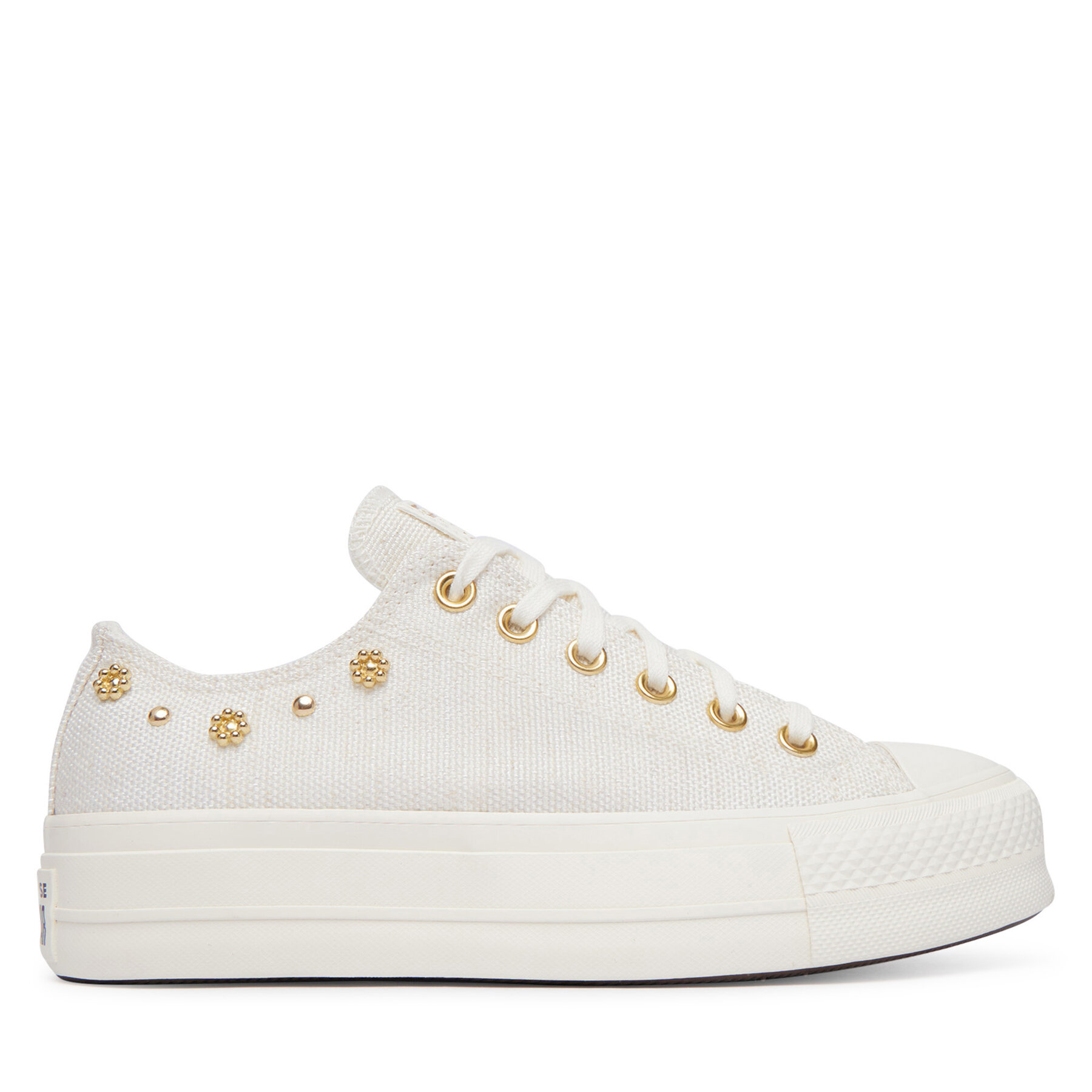 Converse Trampki Chuck Taylor All Star Heathered Glam A17597C Beżowy