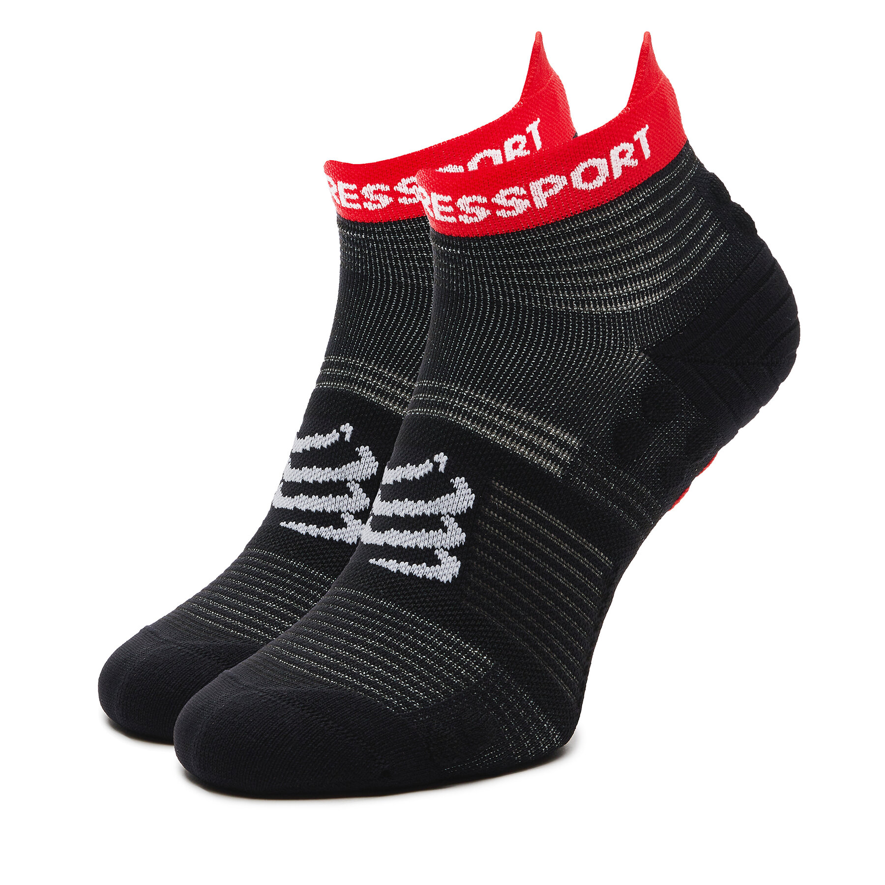 Compressport Skarpety krótkie Pro Racing Socks V4.0 Run Low XU00047B Czarny