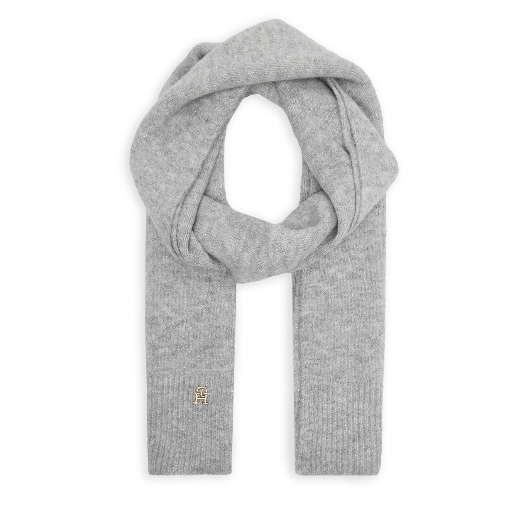 Tommy Hilfiger Szalik Luxe AW0AW16646 Szary