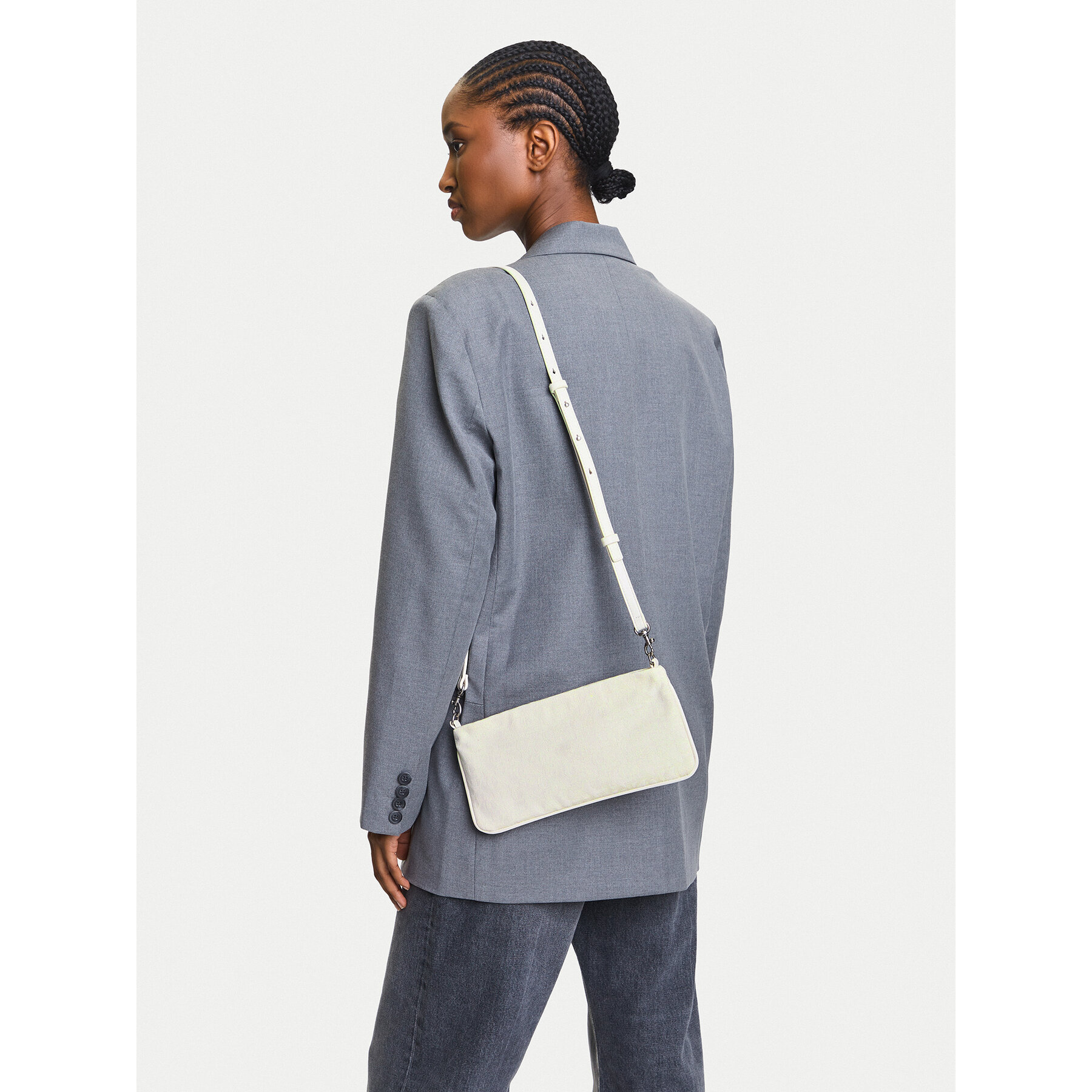 Calvin Klein Jeans Torebka Ckj Monogram Mini Bag LV04K3183G Beżowy