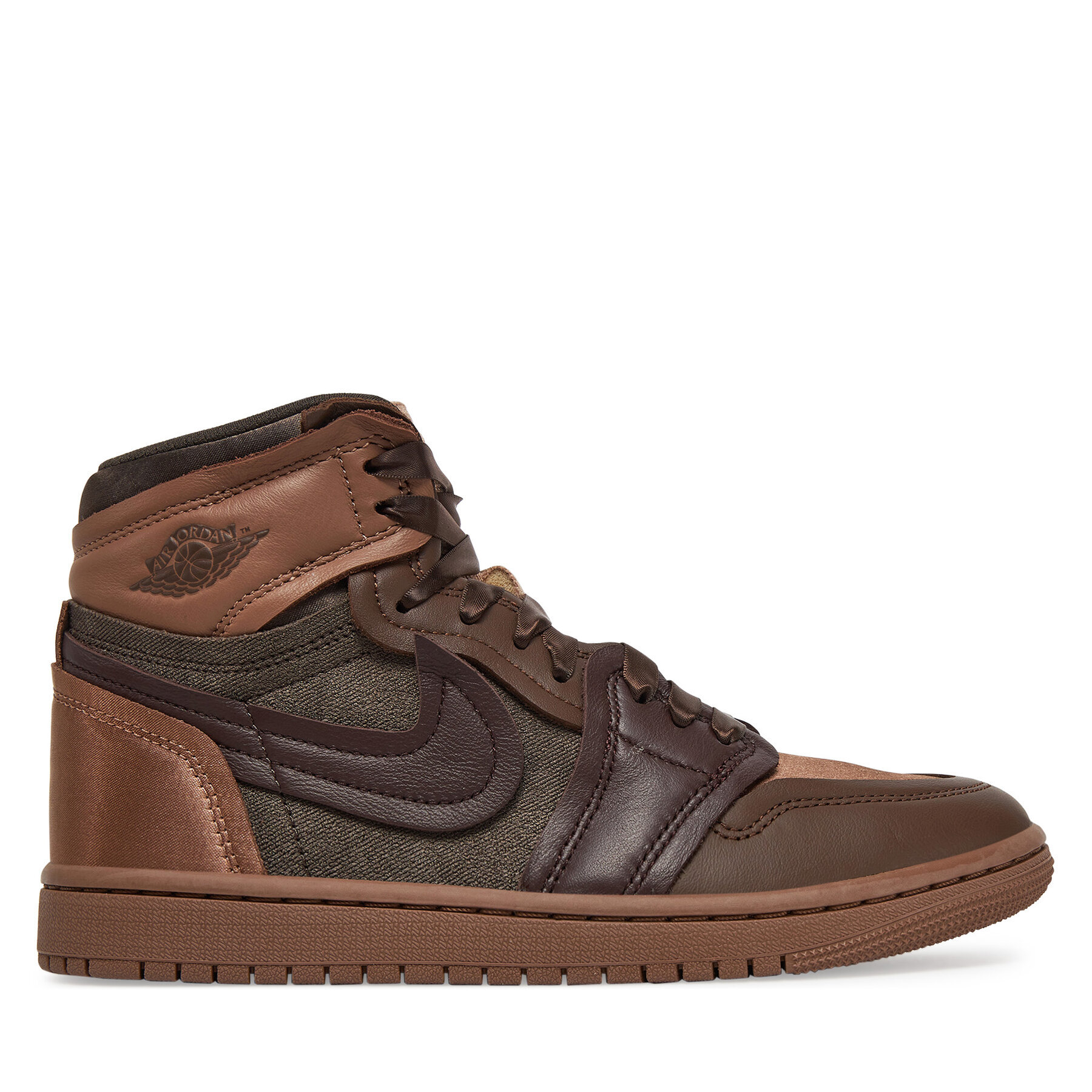 Nike Sneakersy Air Jordan 1 FZ8779 200 Brązowy