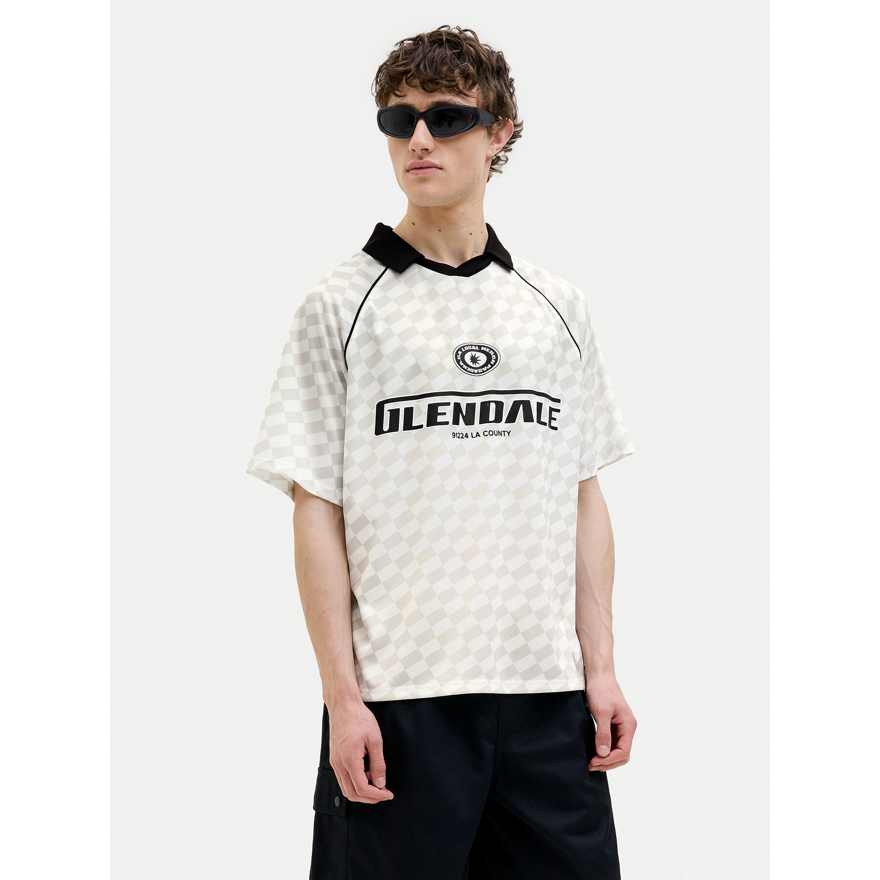 Jack & Jones Polo Retreat 12277379 Beżowy Loose Fit