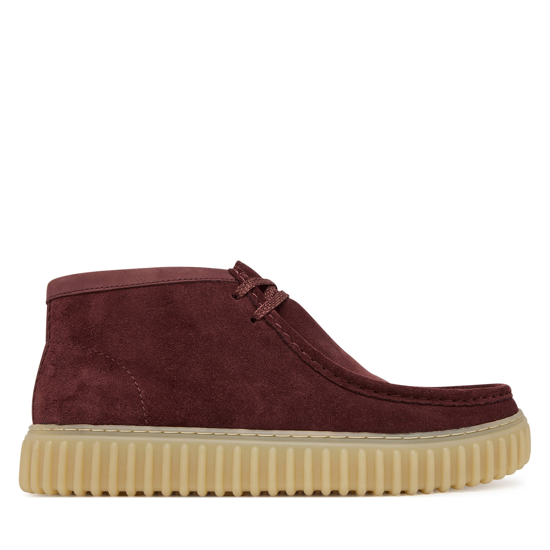 Clarks Trzewiki Torhill Hi 26183423 Bordowy