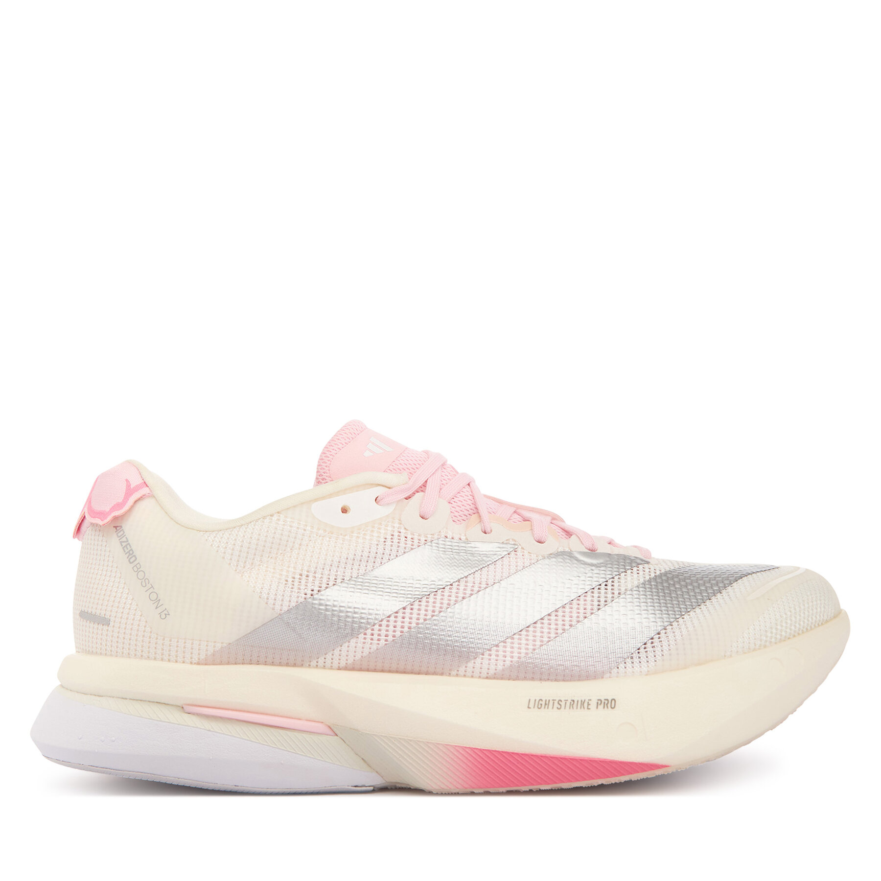 adidas Buty do biegania adizero Boston 13 JQ9667 Écru