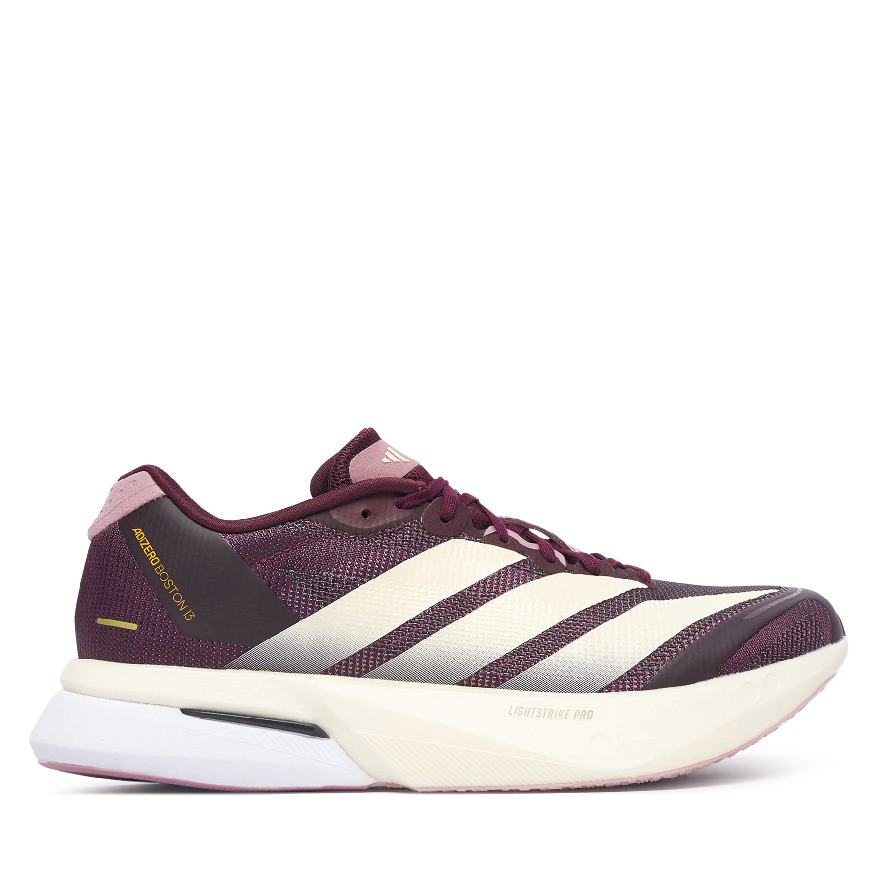 adidas Buty do biegania adizero Boston 13 Shoes KH8868 Bordowy