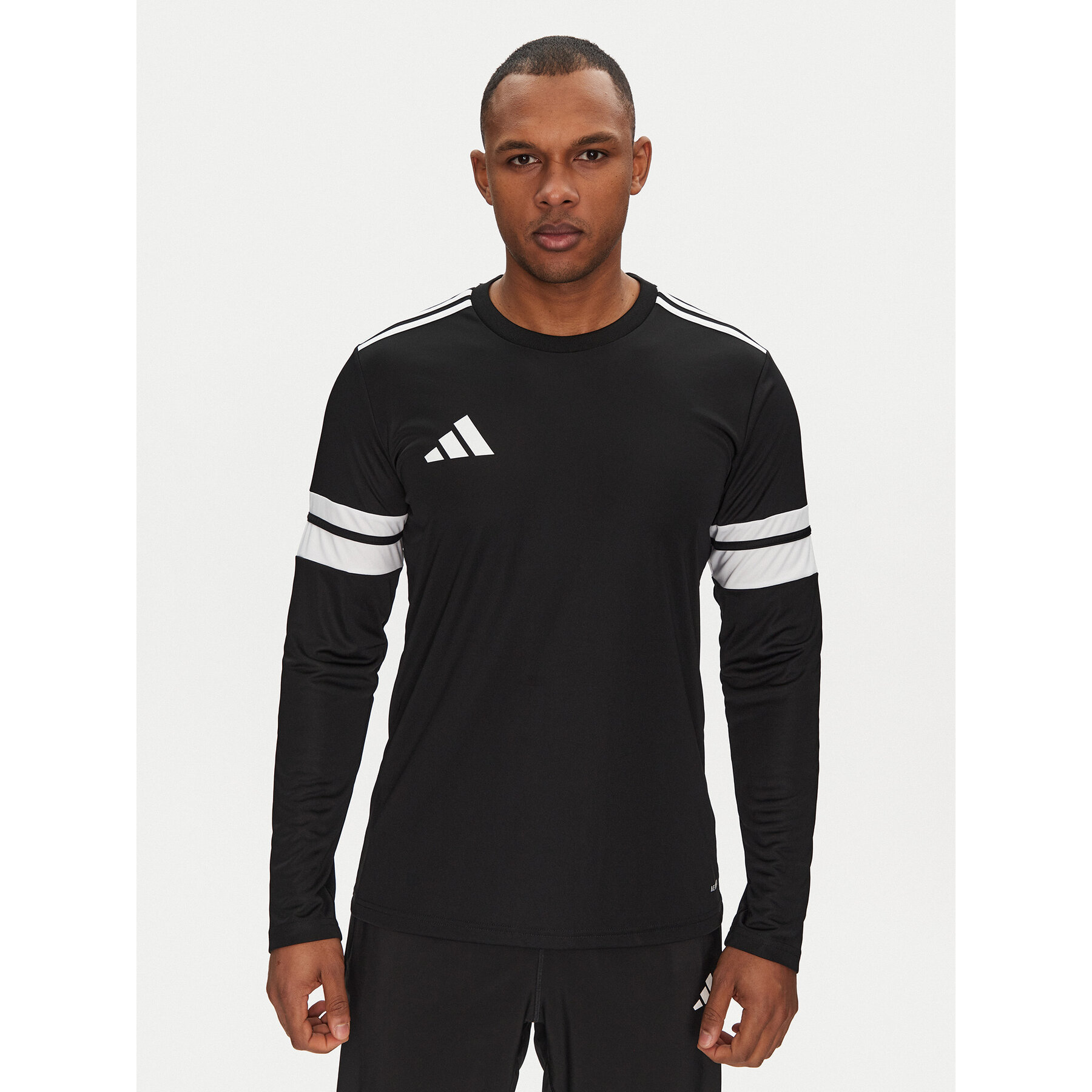 adidas Koszulka techniczna Squadra 25 Jersey JF6073 Czarny Slim Fit