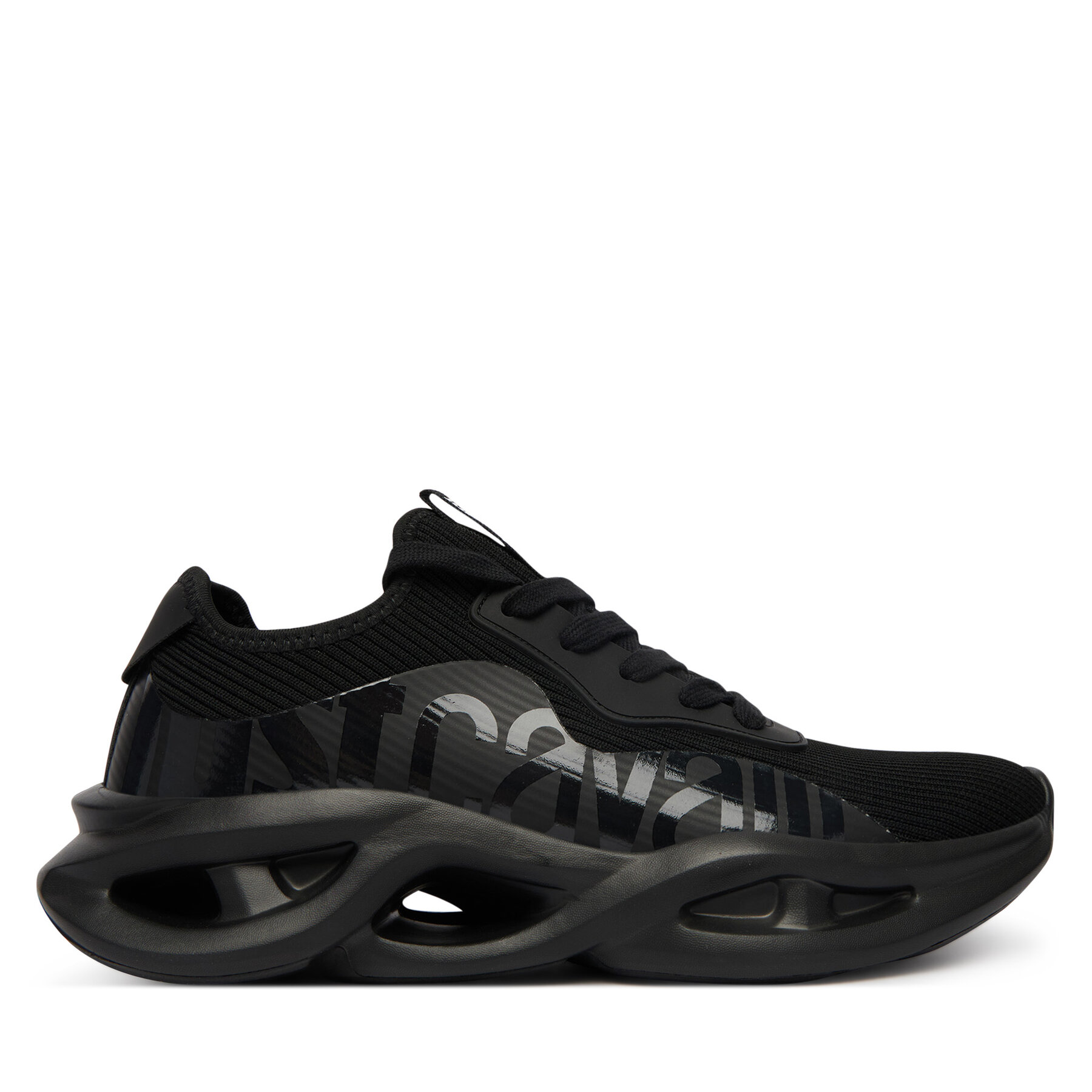 Just Cavalli Sneakersy 80QA3SV1 ZSE45 Czarny