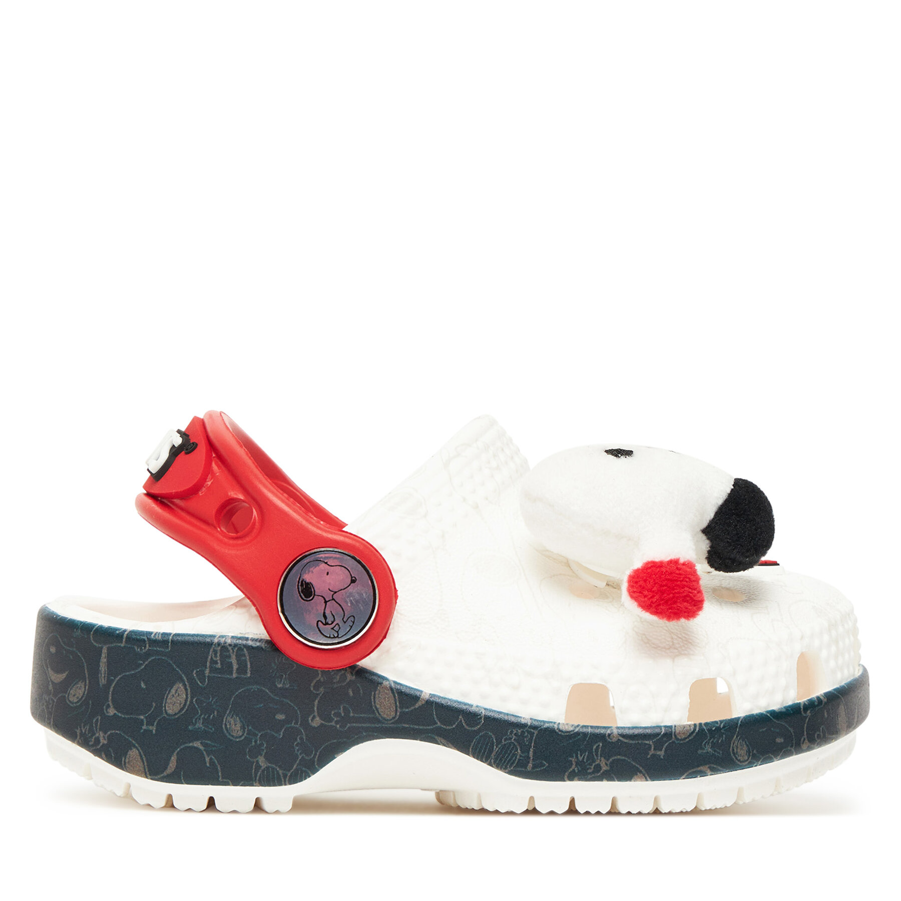 Crocs Klapki Classic Peanuts 211126 Biały