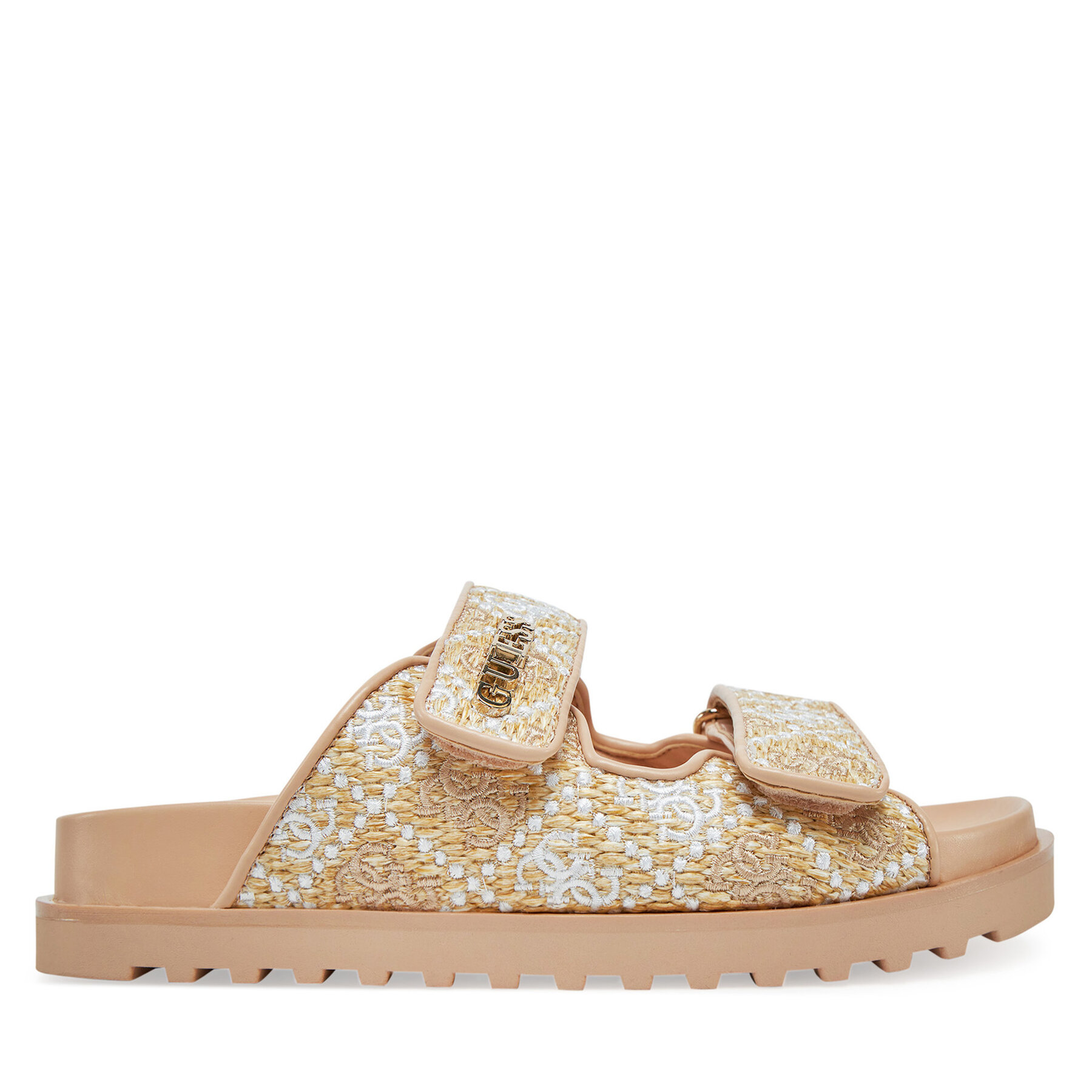 Guess Klapki FLJFZZ FAB19 Beżowy