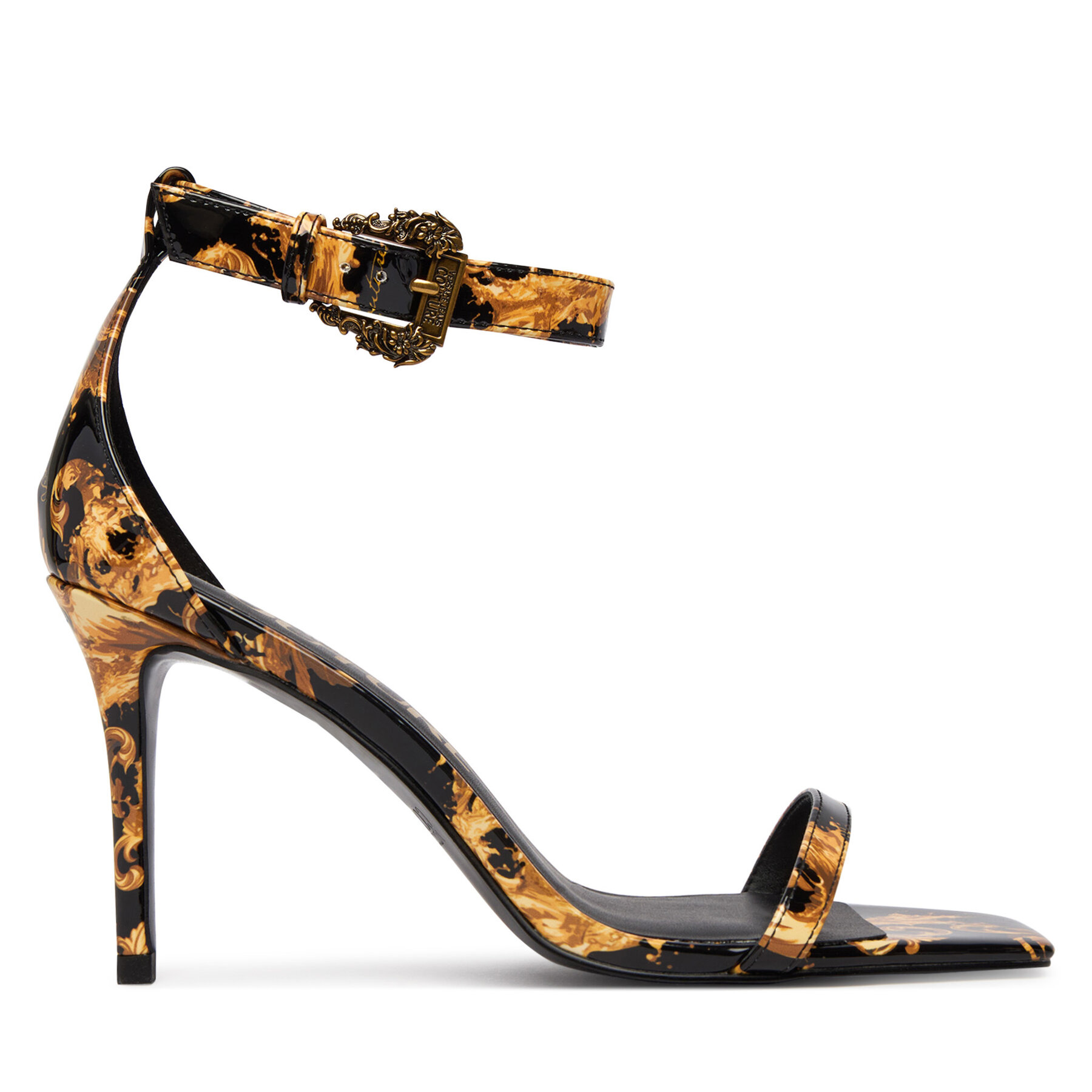 Versace Jeans Couture Sandały 80VA3S76 ZS366 G89 Czarny