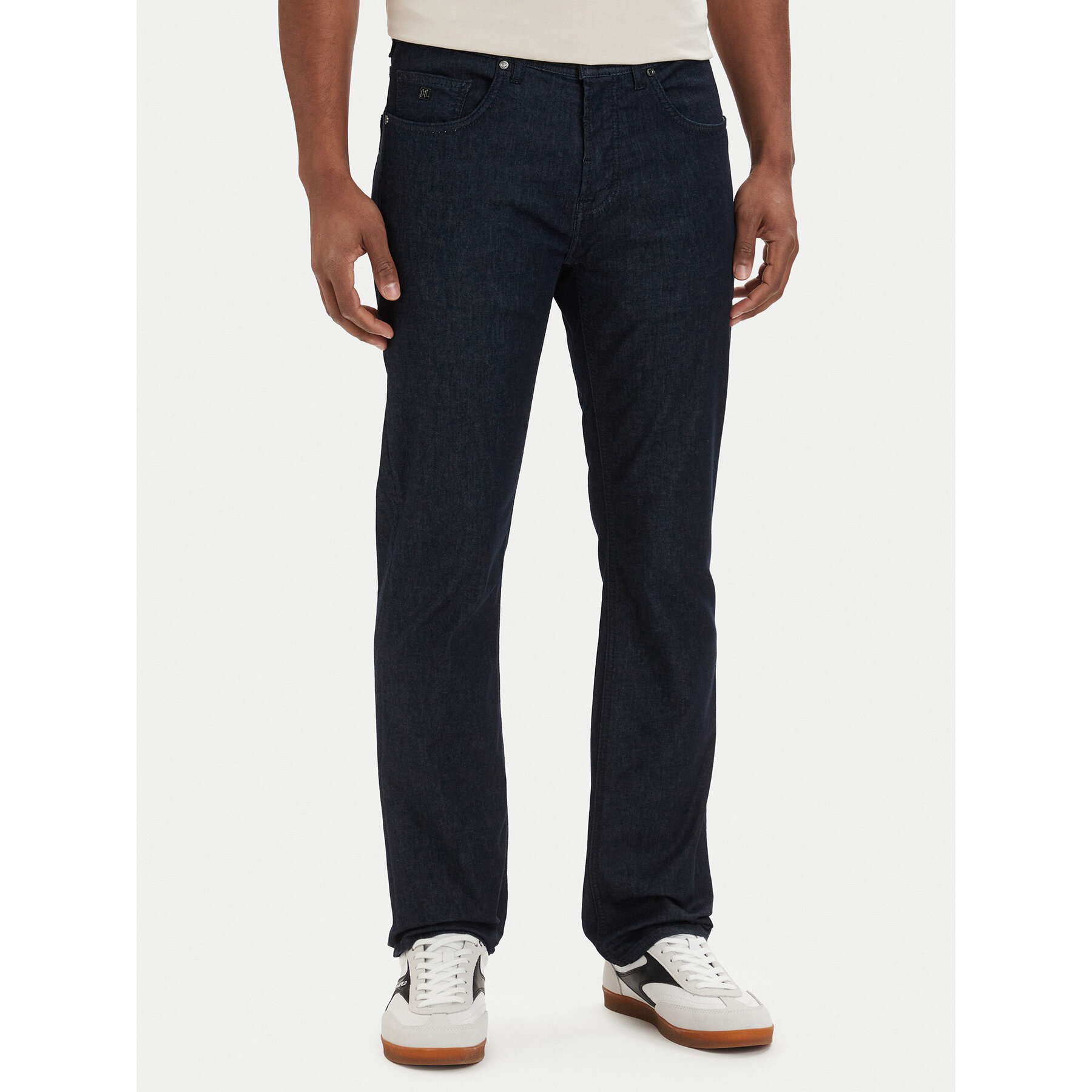 KARL LAGERFELD Jeansy 265501 562839 Granatowy Skinny Fit
