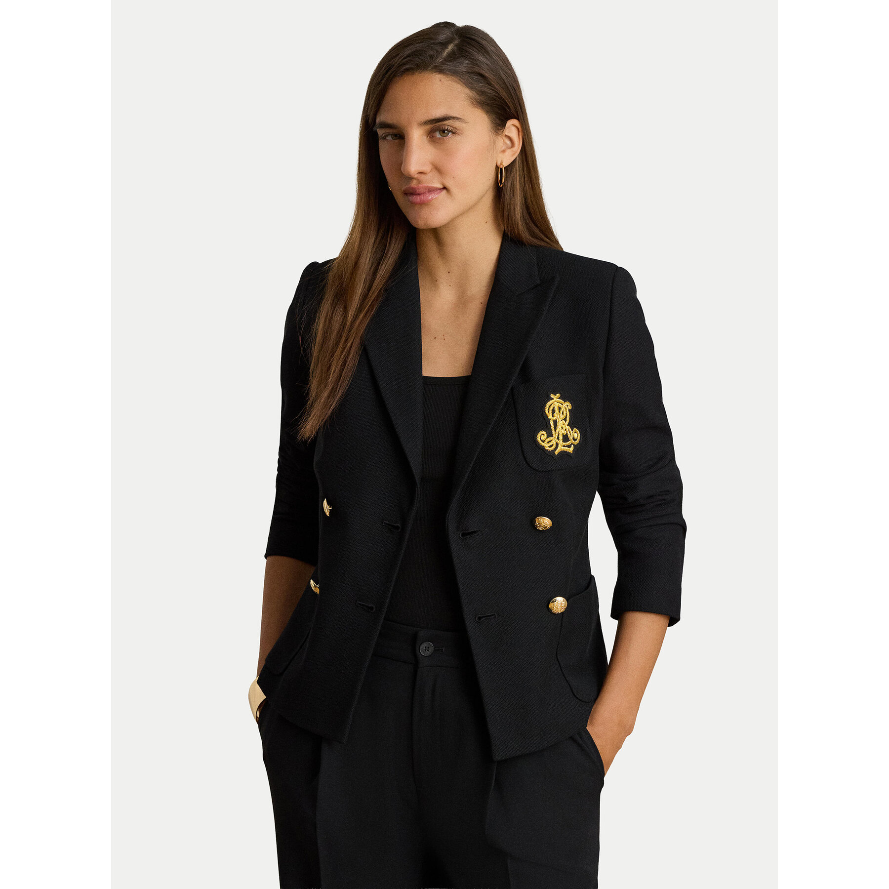 Polo Ralph Lauren Marynarka 200P14021001 Czarny Regular Fit
