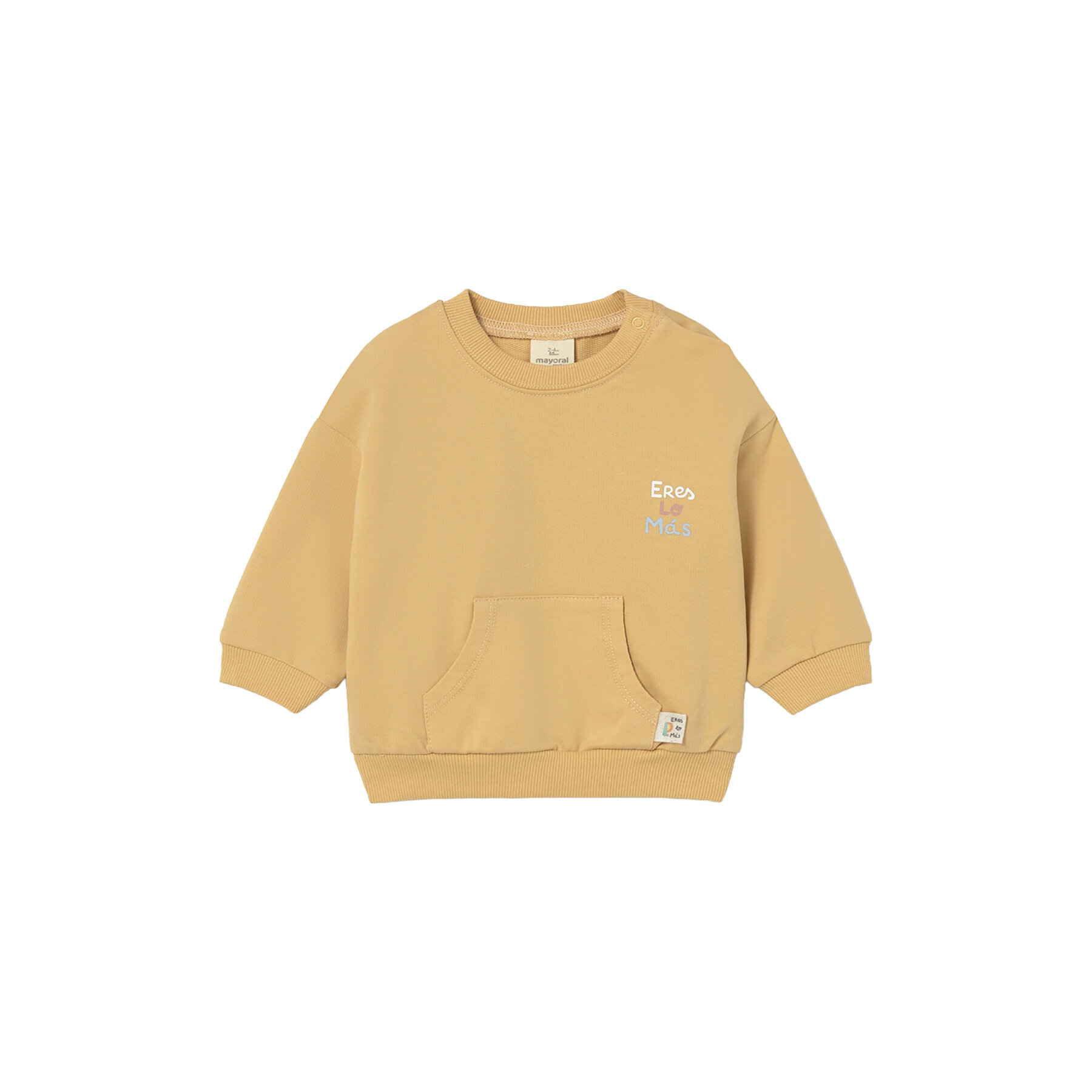 Mayoral Bluza 1487 Żółty Regular Fit
