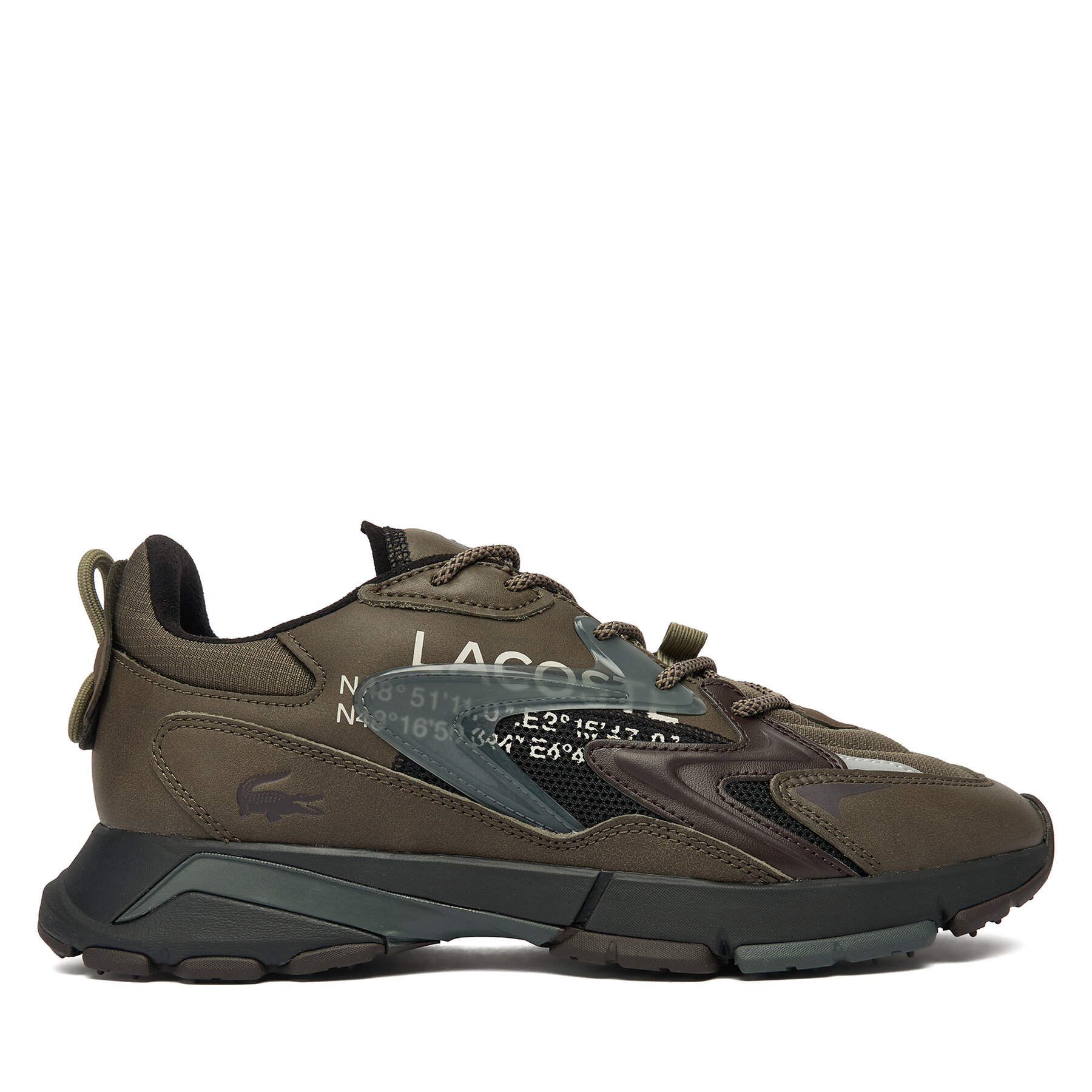 Lacoste Sneakersy L003 Neo Tech 7-50SMA0124 Brązowy