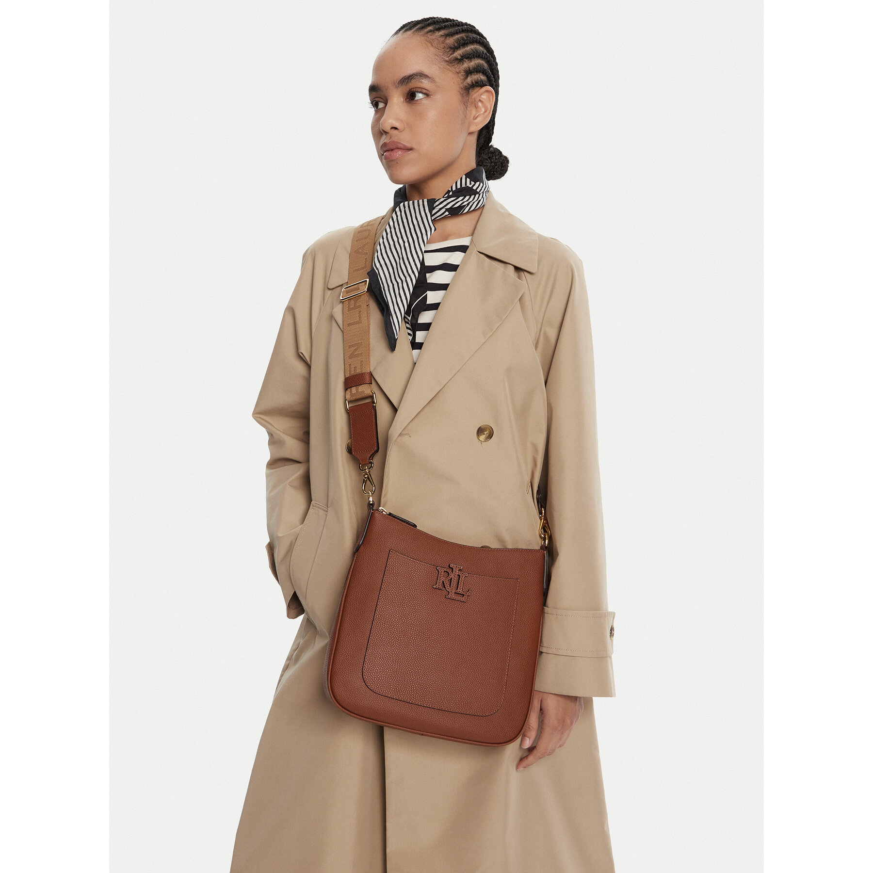 LAUREN RALPH LAUREN Torebka 431970152002 Brązowy