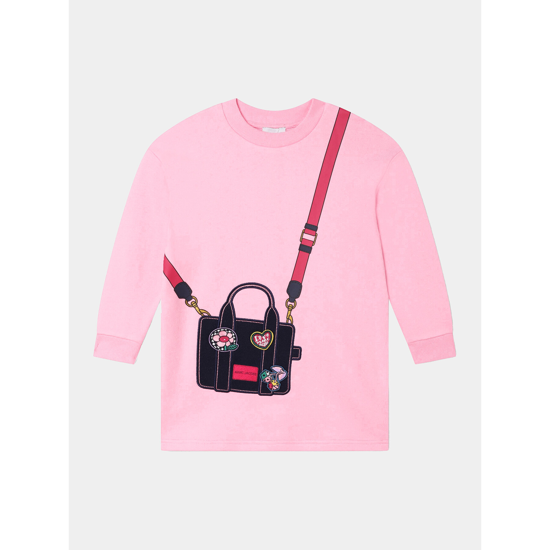 Marc Jacobs Sukienka codzienna W12456 Różowy Regular Fit