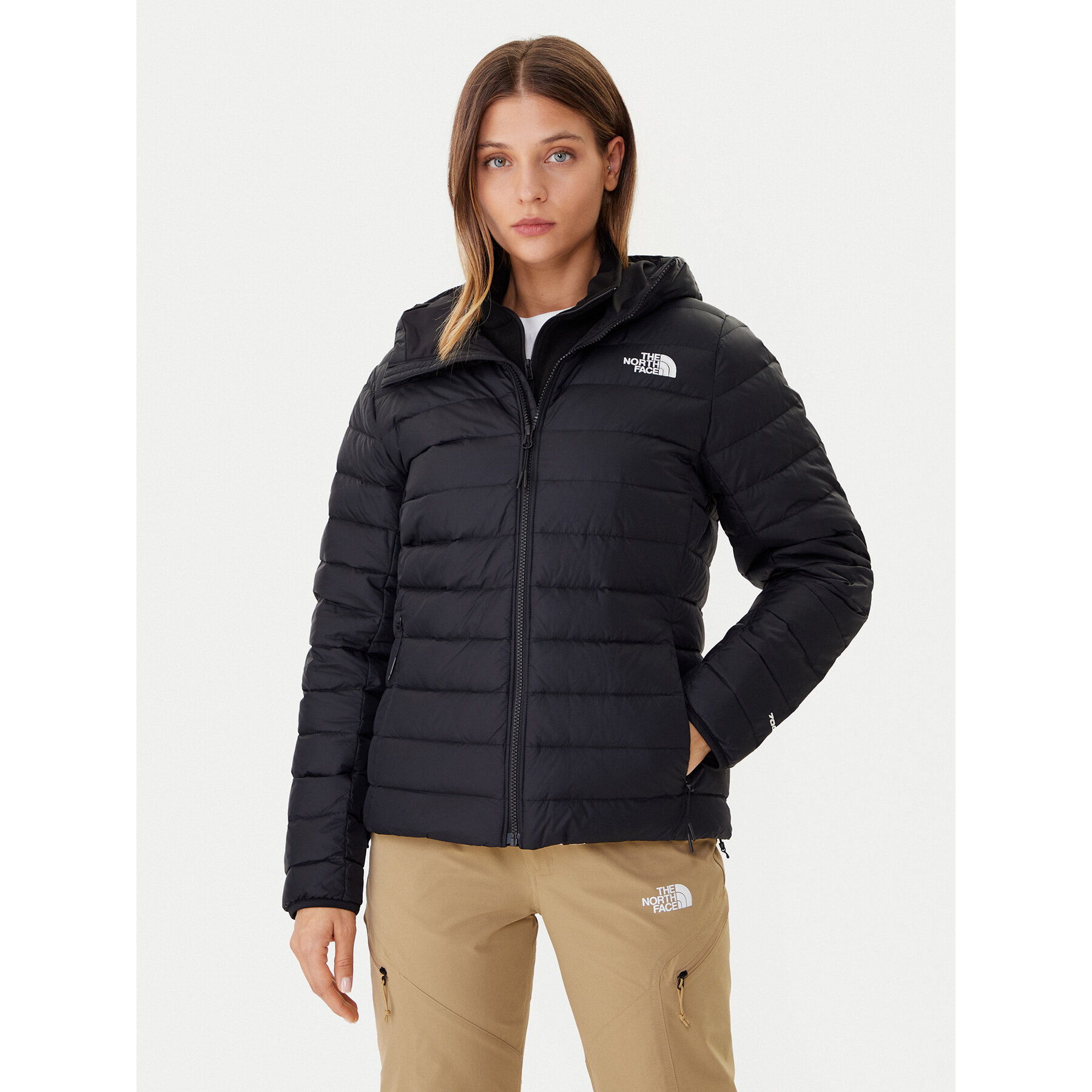 The North Face Kurtka puchowa Classic NF0A8D3E Czarny Regular Fit
