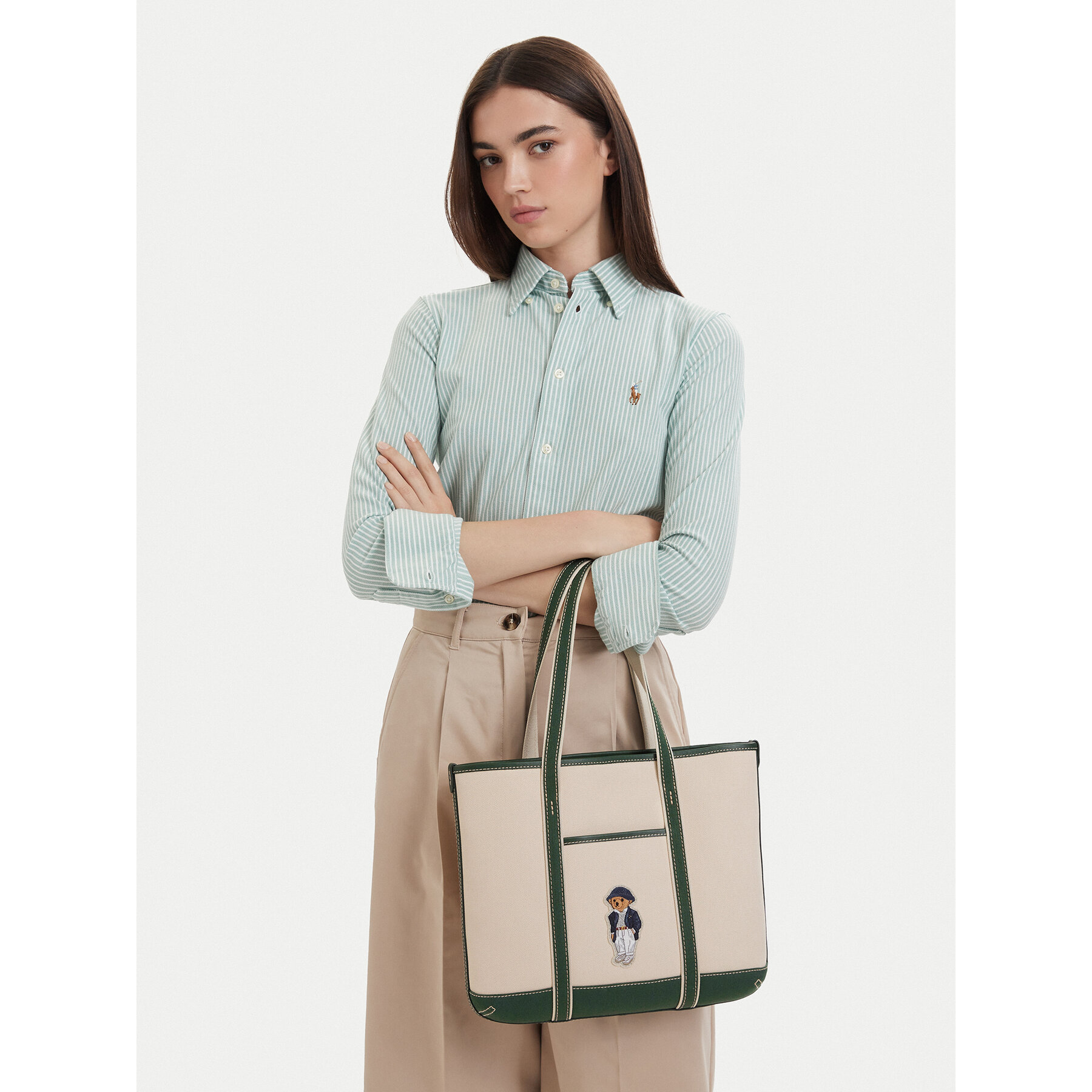Polo Ralph Lauren Torebka 428P14295001 Beżowy