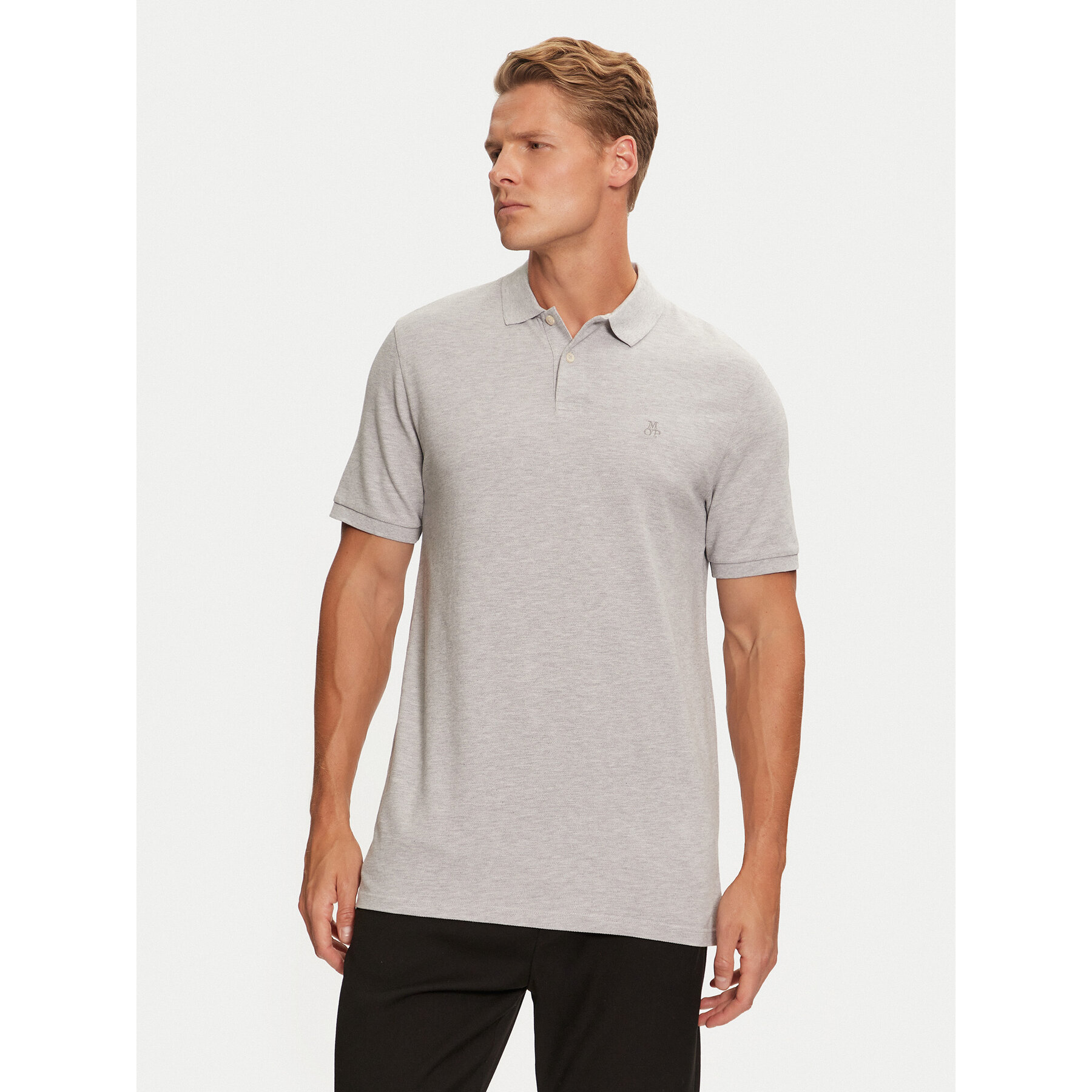 Marc O'Polo Polo B21 2230 53092 Szary Regular Fit