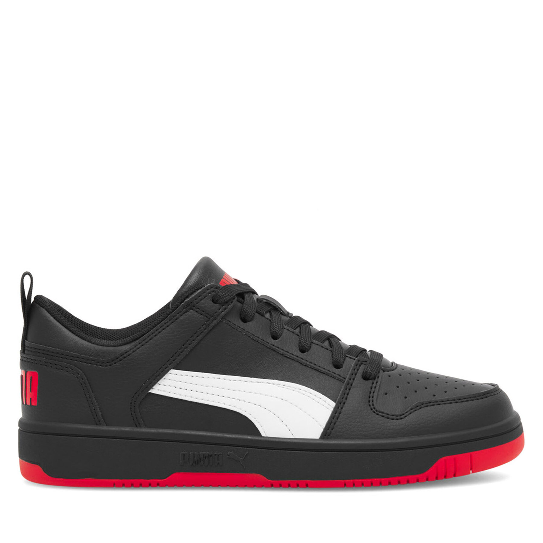 Puma Sneakersy Rebound Layup Lo Sl Jr 37049013 Czarny