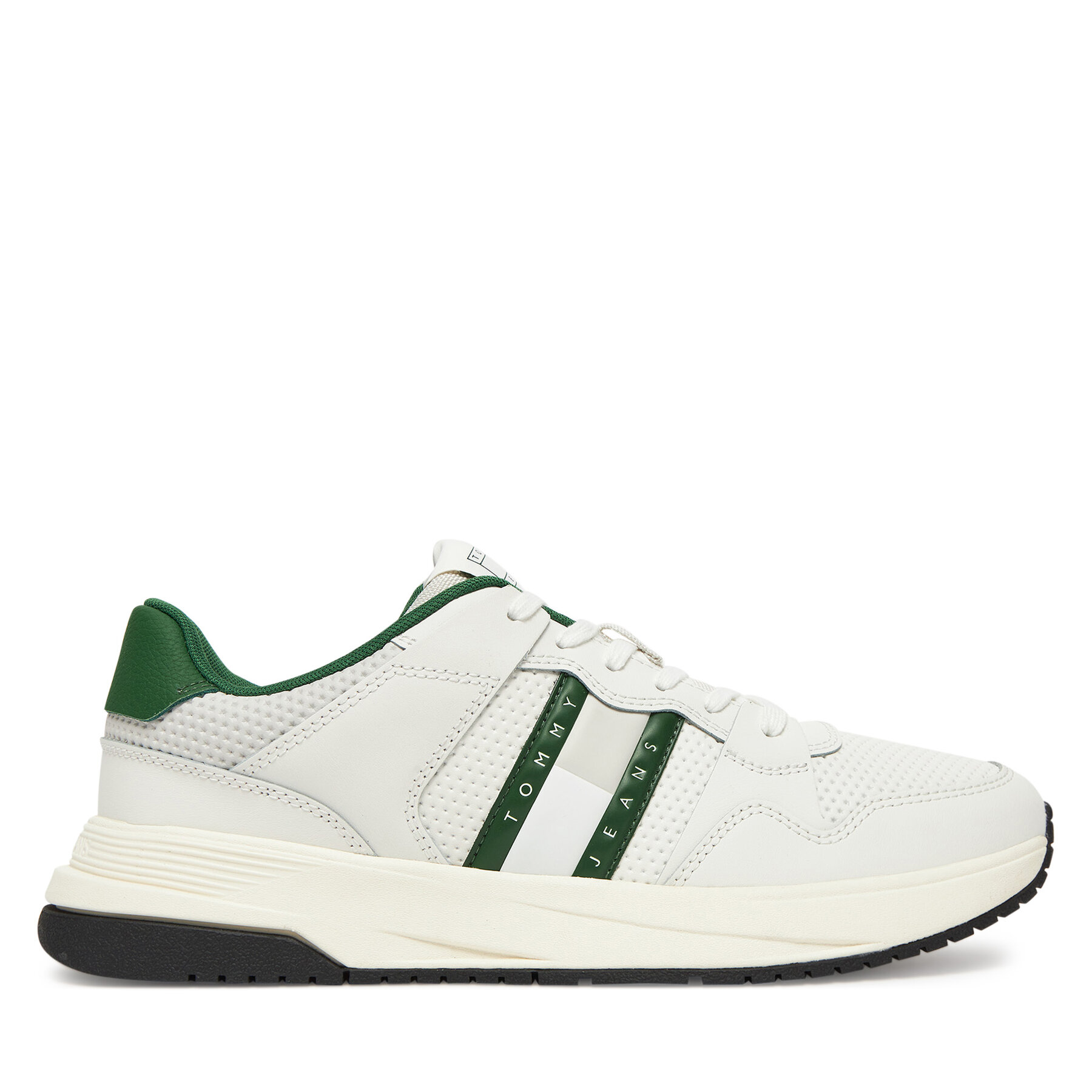 Tommy Jeans Sneakersy Retrocasual Runner EM0EM01528 Biały