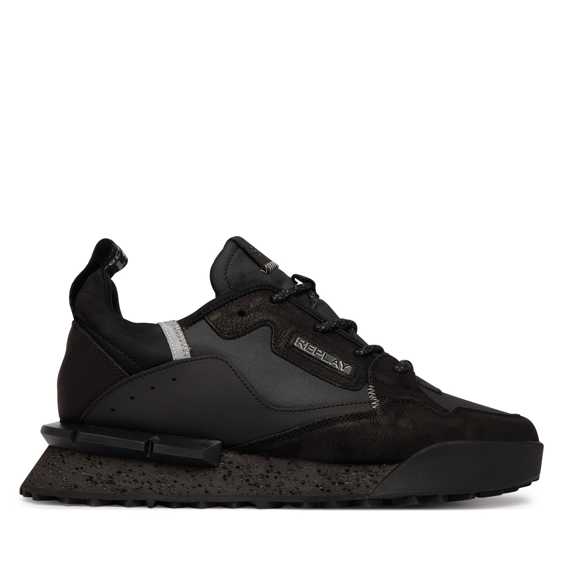 REPLAY Sneakersy GMS1P .000.C0076L Czarny
