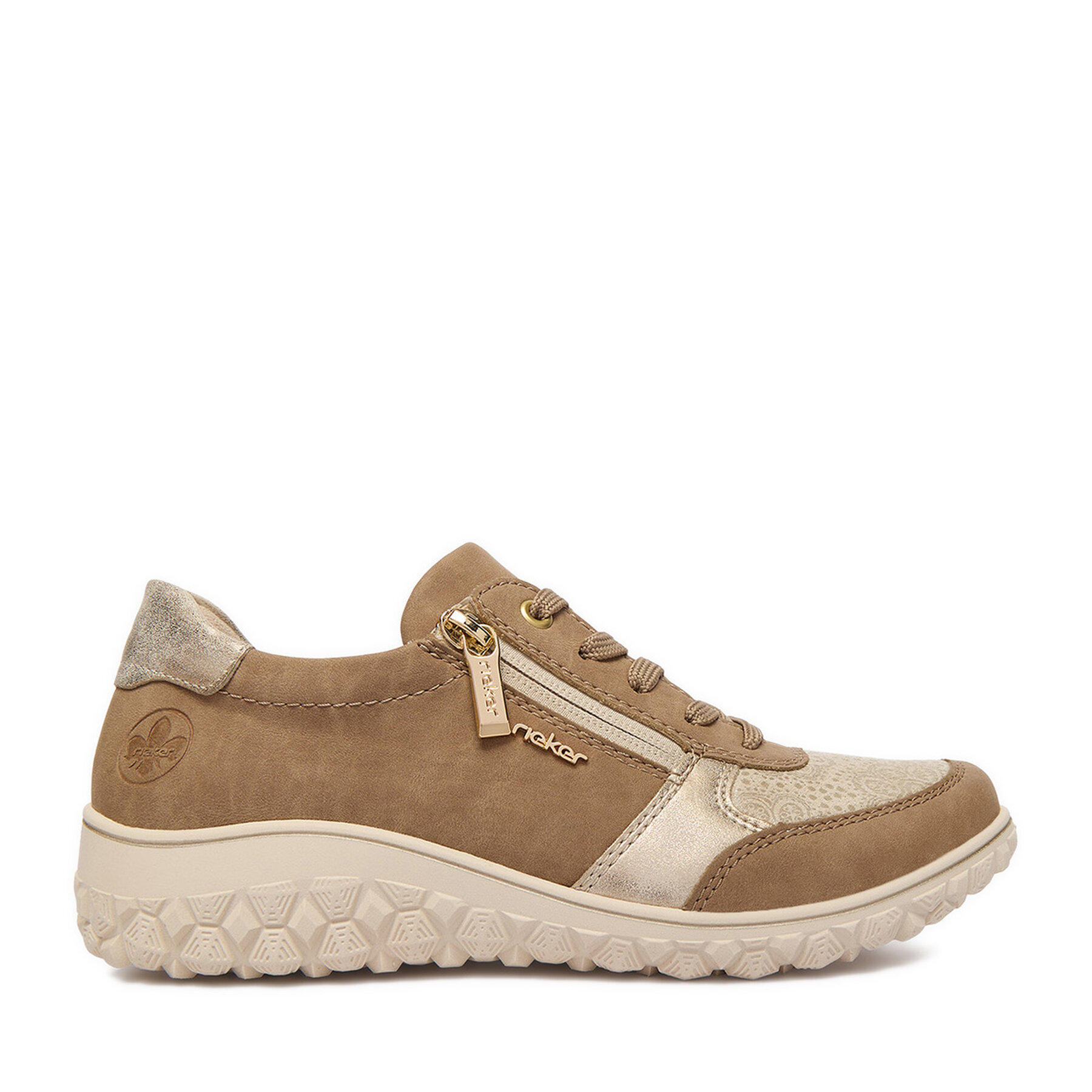 Rieker Sneakersy 59502-62 Beżowy