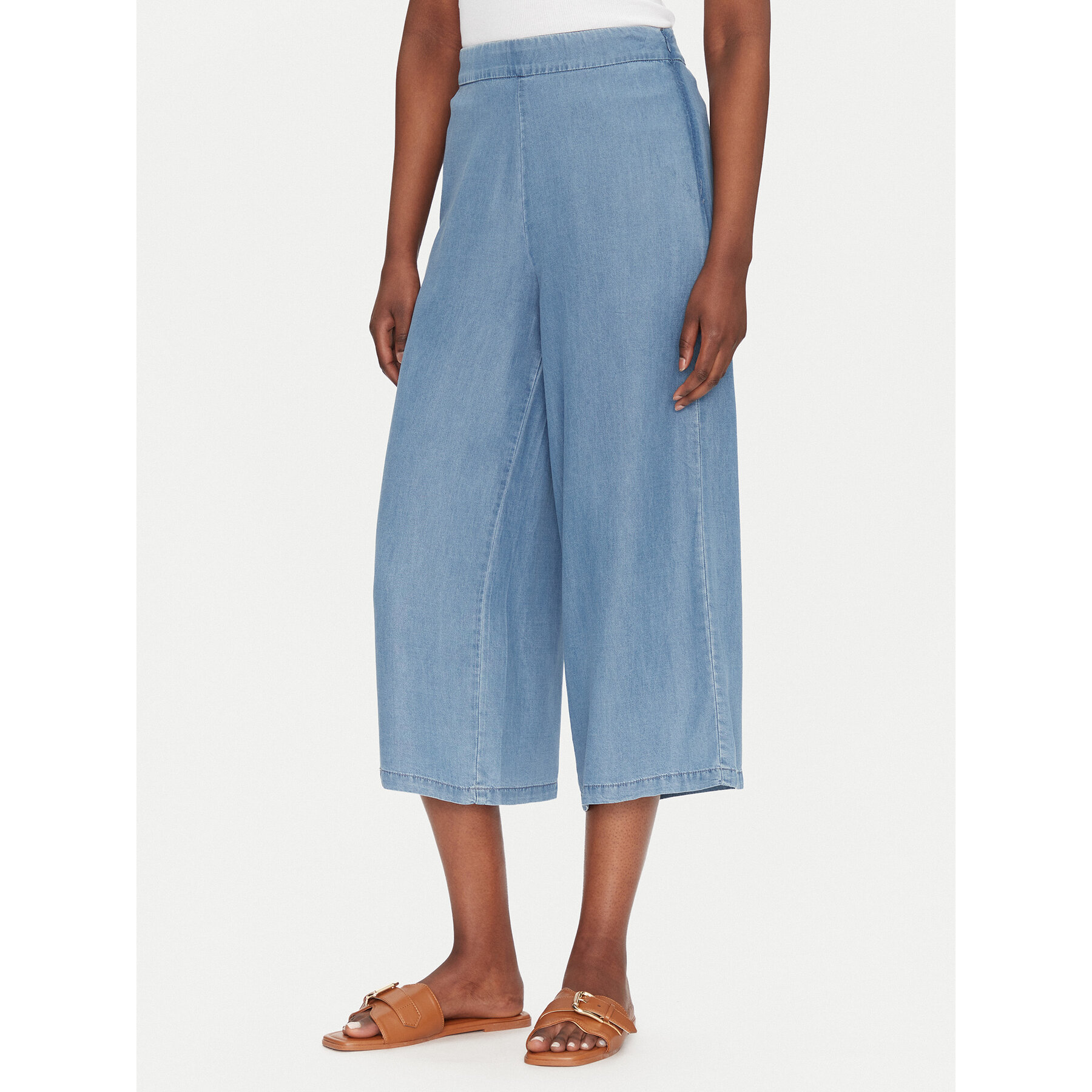 ONLY Kuloty Charis 15337936 Niebieski Wide Leg