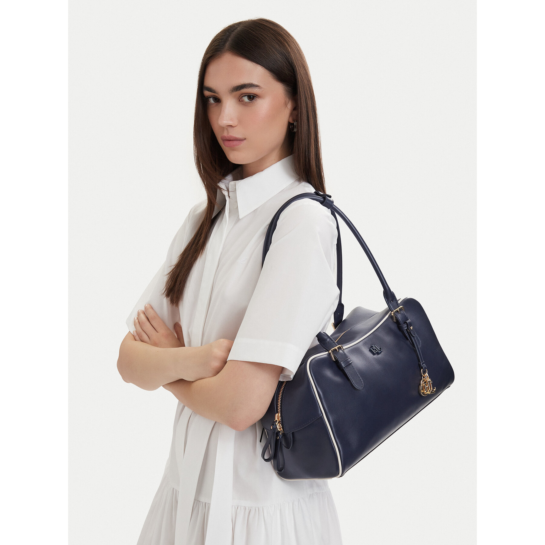 LAUREN RALPH LAUREN Torebka 431P10510001 Granatowy