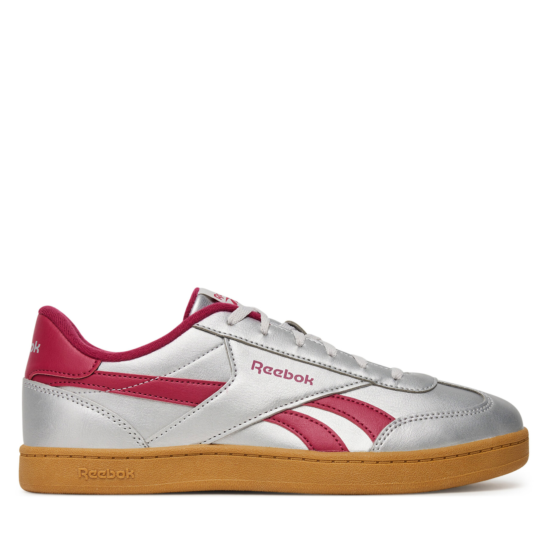 Reebok Sneakersy SMASH EDGE 100235010 Srebrny