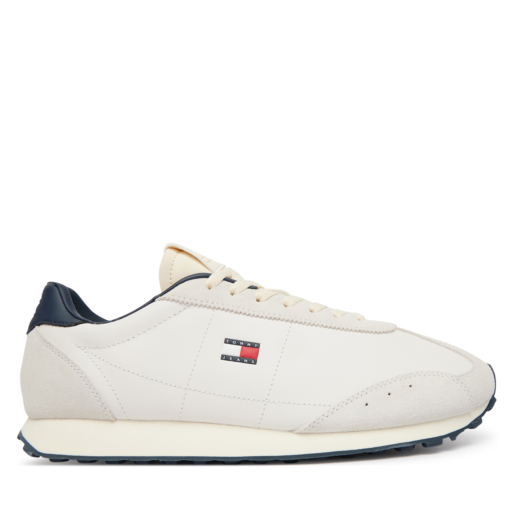 Tommy Jeans Sneakersy Tjm Retro Runner Archive Mix Mat EM0EM01763 Beżowy jasny