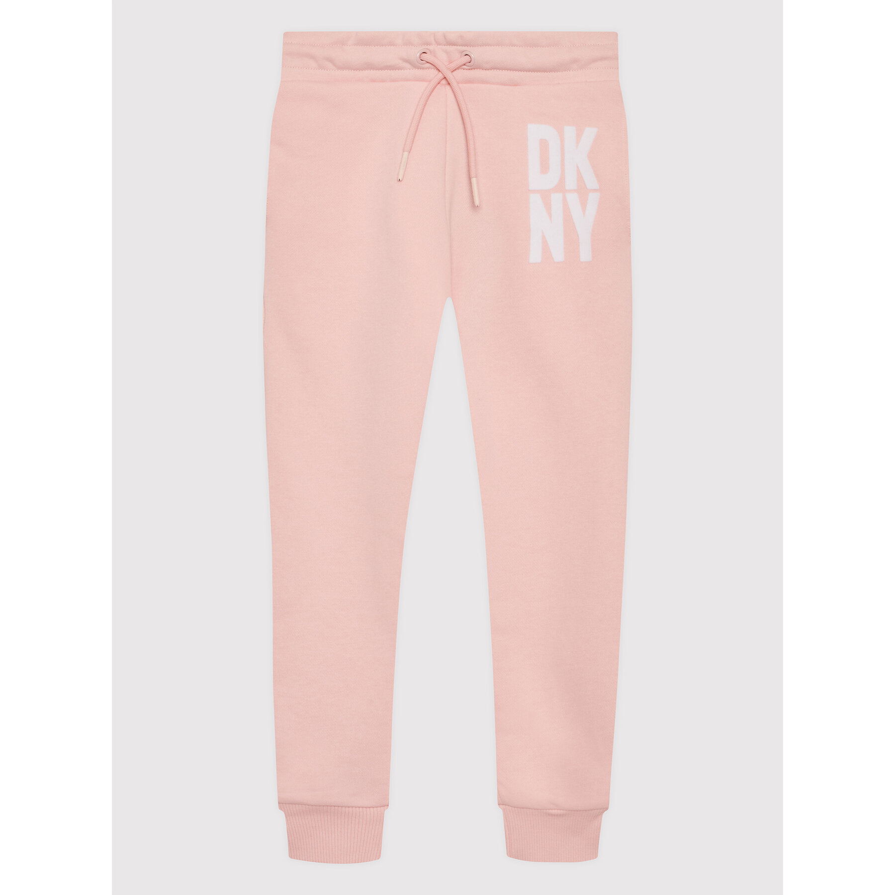 DKNY Spodnie dresowe D34A70 S Różowy Regular Fit